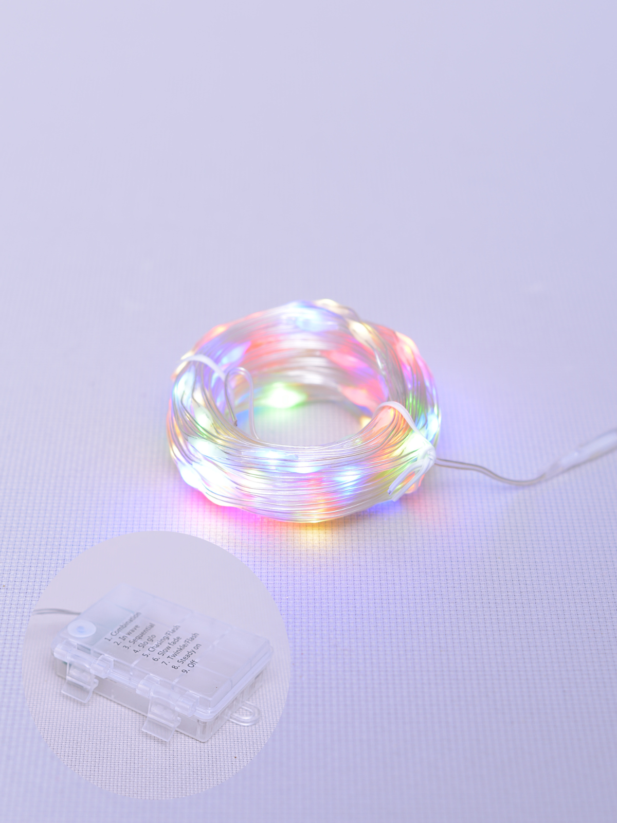 Изображение товара Электрогирлянда China dans hx-51 10 м 100 ламп разноцветная с 8 режимами