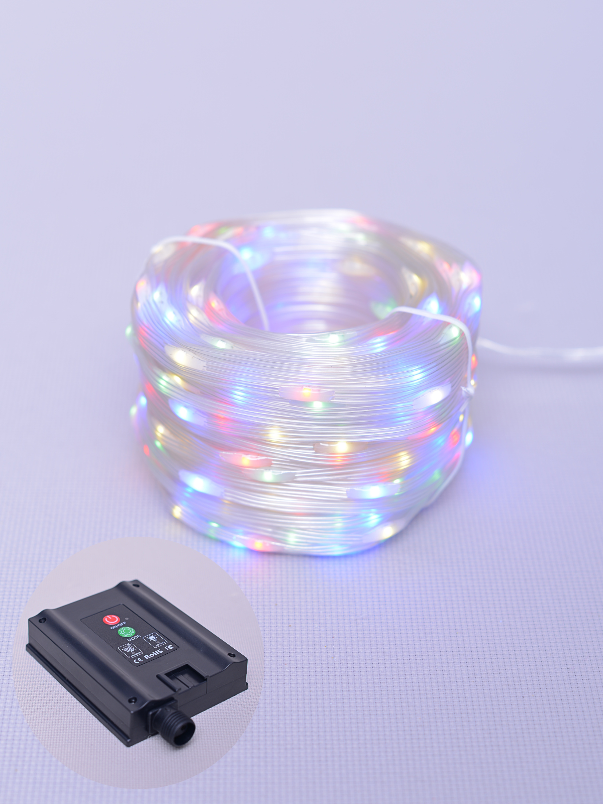 Изображение товара Электрогирлянда универсальная China dans hx-62 50 м 400 ламп разноцветный 8 режимов работы