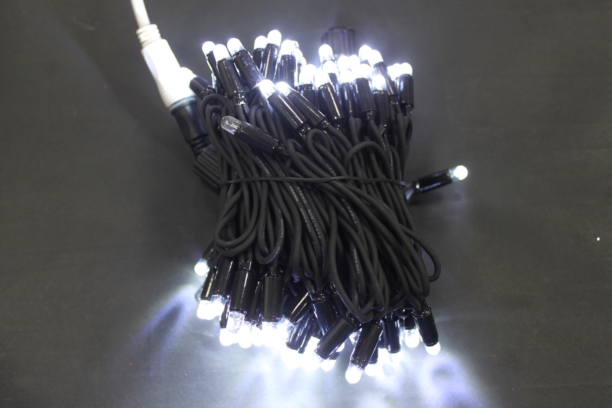 Изображение товара Электрогирлянда CHINA DANS dd1409 10 м 100 светодиодов IP44 холодный белый