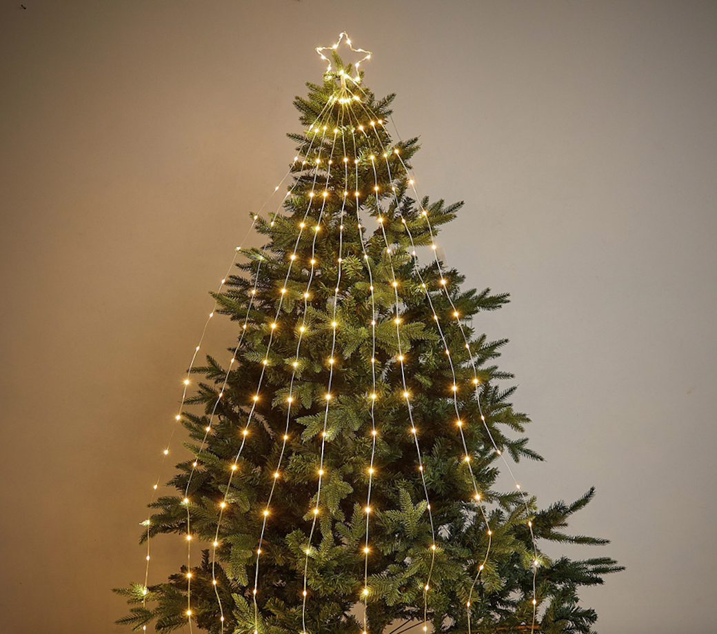 Изображение товара Электрогирлянда China dans hx-14 2.1 м 672 ламп теплый белый IP44 для улицы и интерьера