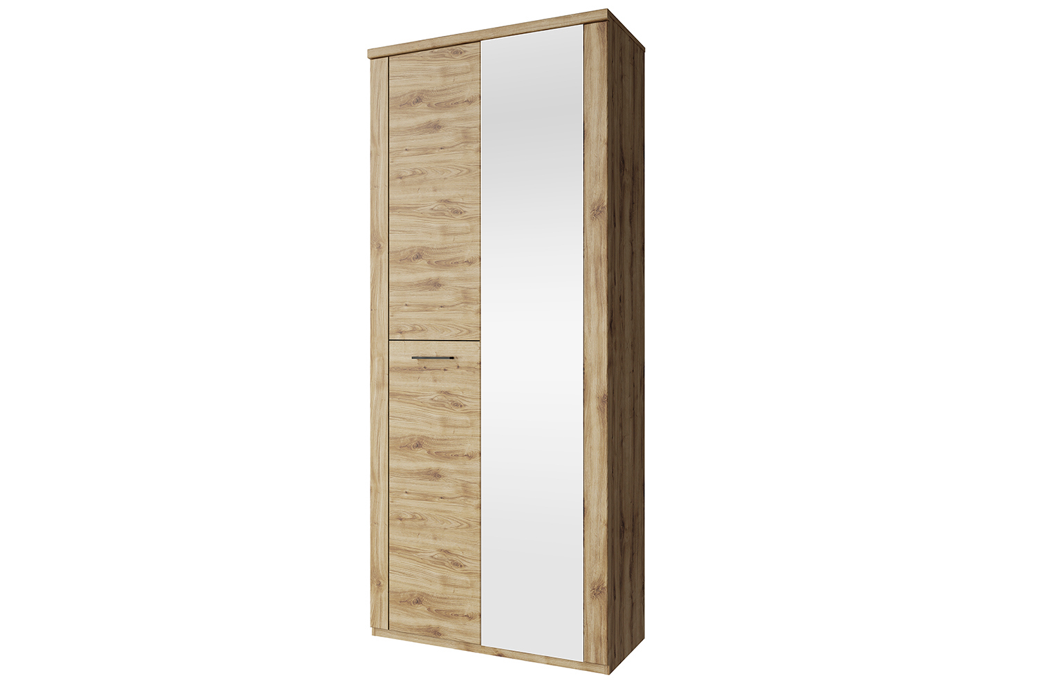 Изображение товара Шкаф распашной Анрэкс Doorset 90.2x210.4x41 см ЛДСП цвет дуб навара