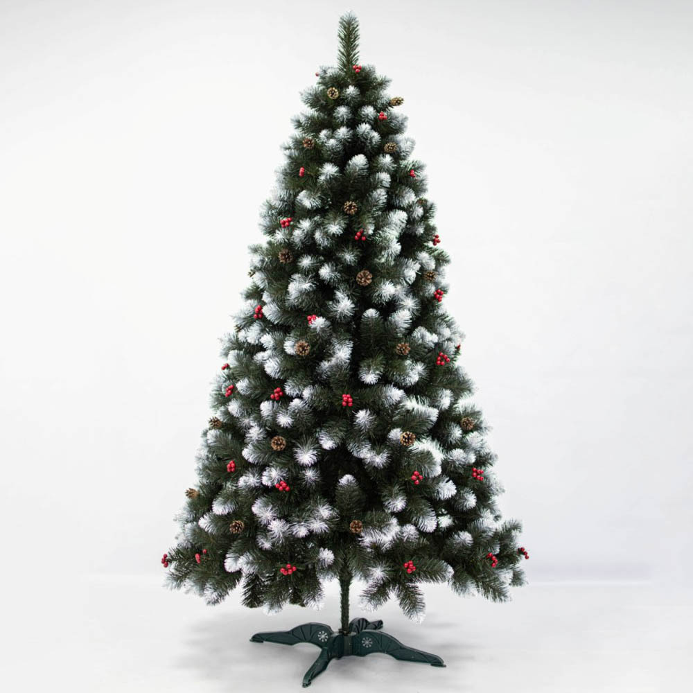 Изображение товара Ель новогодняя искусственная 385-368 Кармен заснеженная 180 см