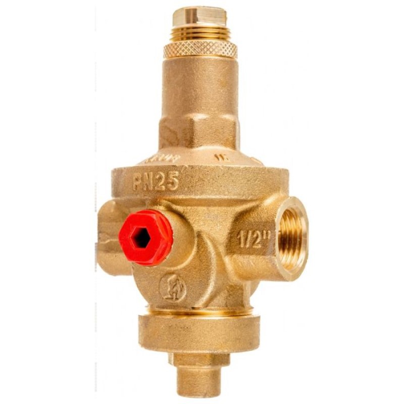 Изображение товара Редуктор давления Giacomini 1/2" латунный, для систем водоснабжения и кондиционирования