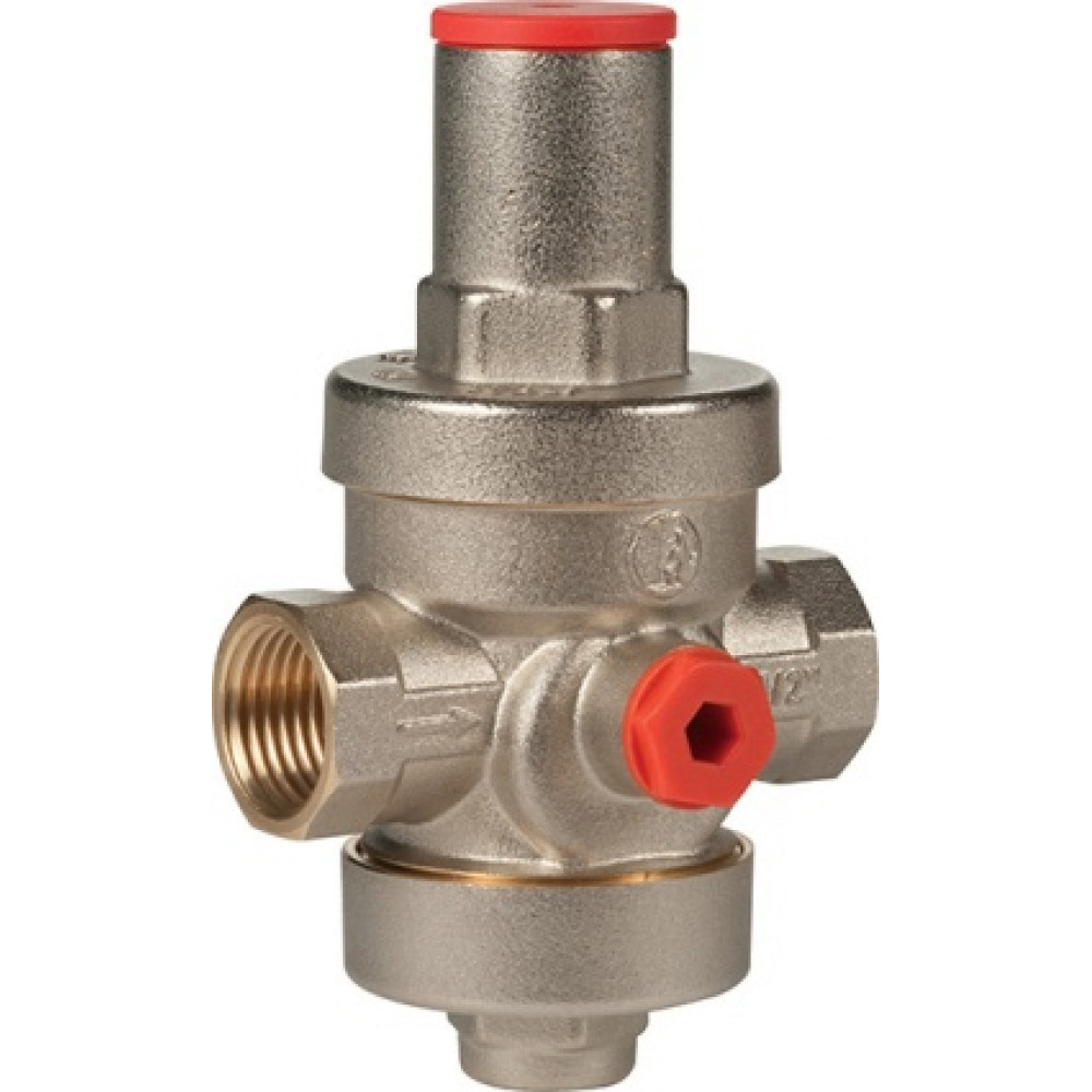 Изображение товара Редуктор давления GIACOMINI Резьбовой Латунь 1" R153P с никелированием