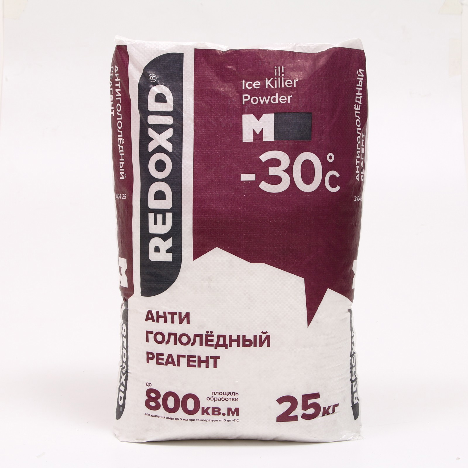 Изображение товара Реагент Ice Killer Powder M антигололёдный для t не ниже -30°С на основе соли магния 25 кг