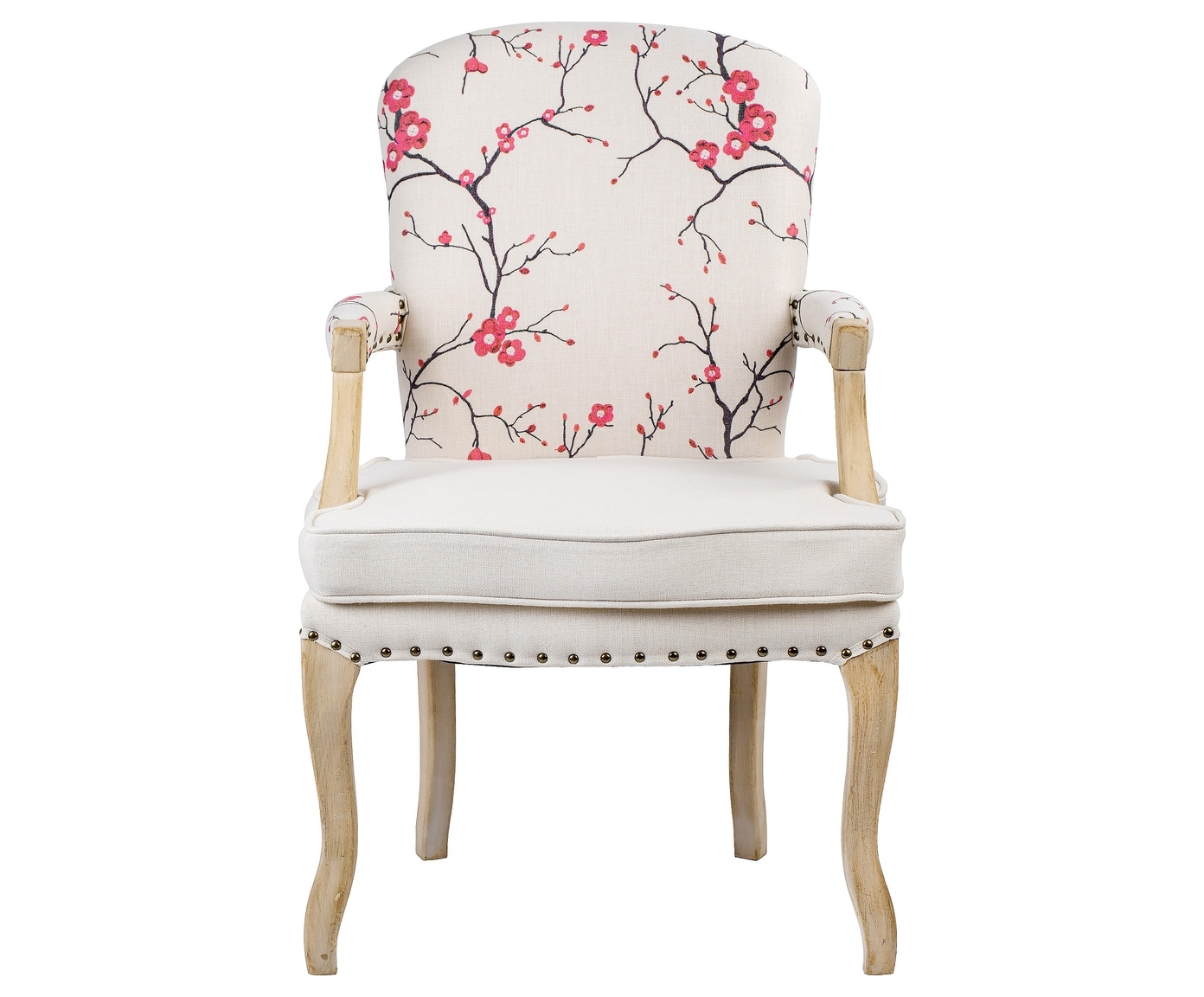 Изображение товара Кресло Гласар Сакура 62x97x49 см лен цвет бежевый