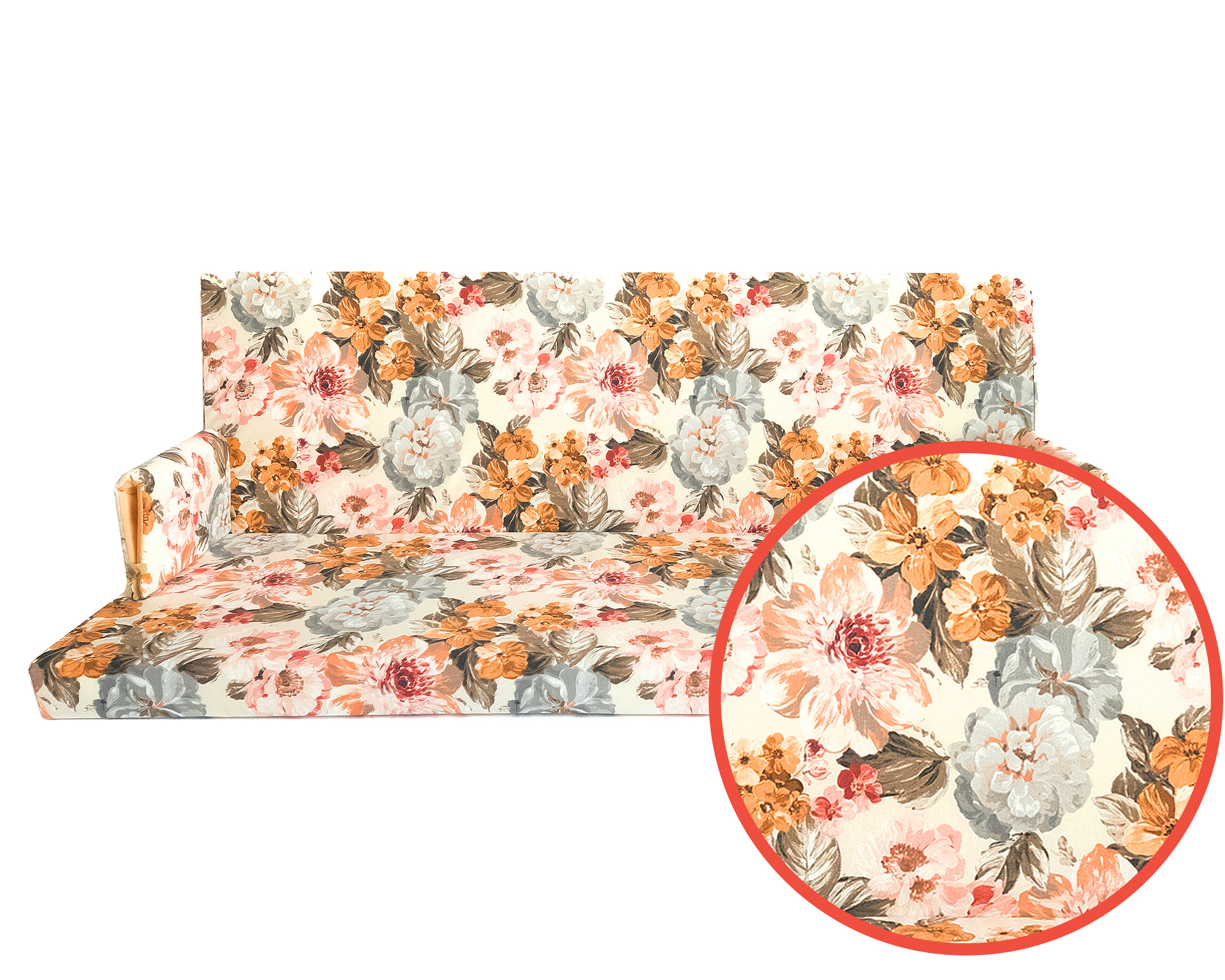 Изображение товара Матрас для садовых качелей 180x60x10 см с водоотталкивающей пропиткой