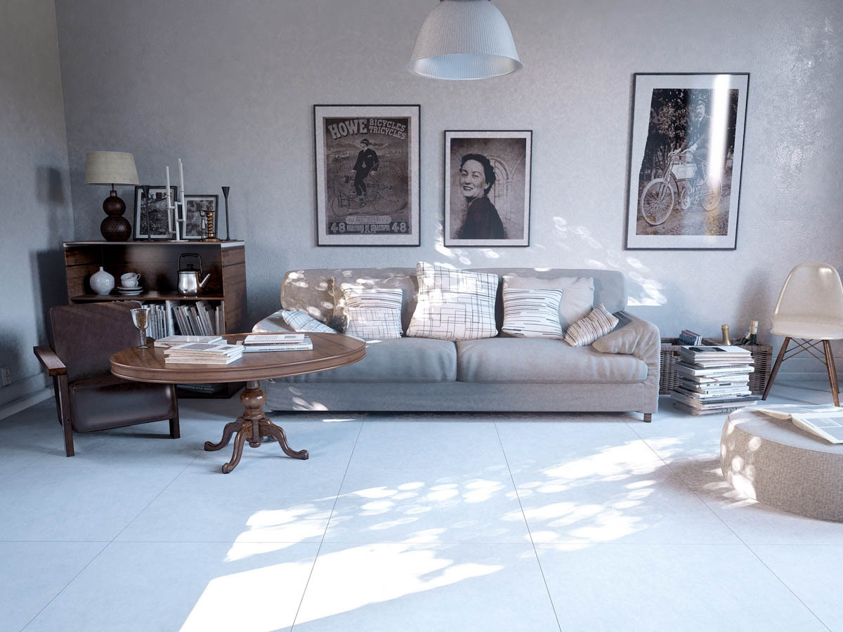 Изображение товара Плитка ГРЕС G340-Taganay White R G340 60x60см цвет белый