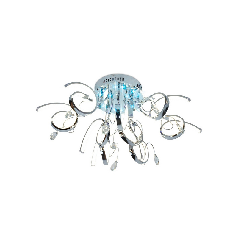 Изображение товара Люстра потолочная светодиодная Ambrella Line LC590 23 м² теплый белый с пультом