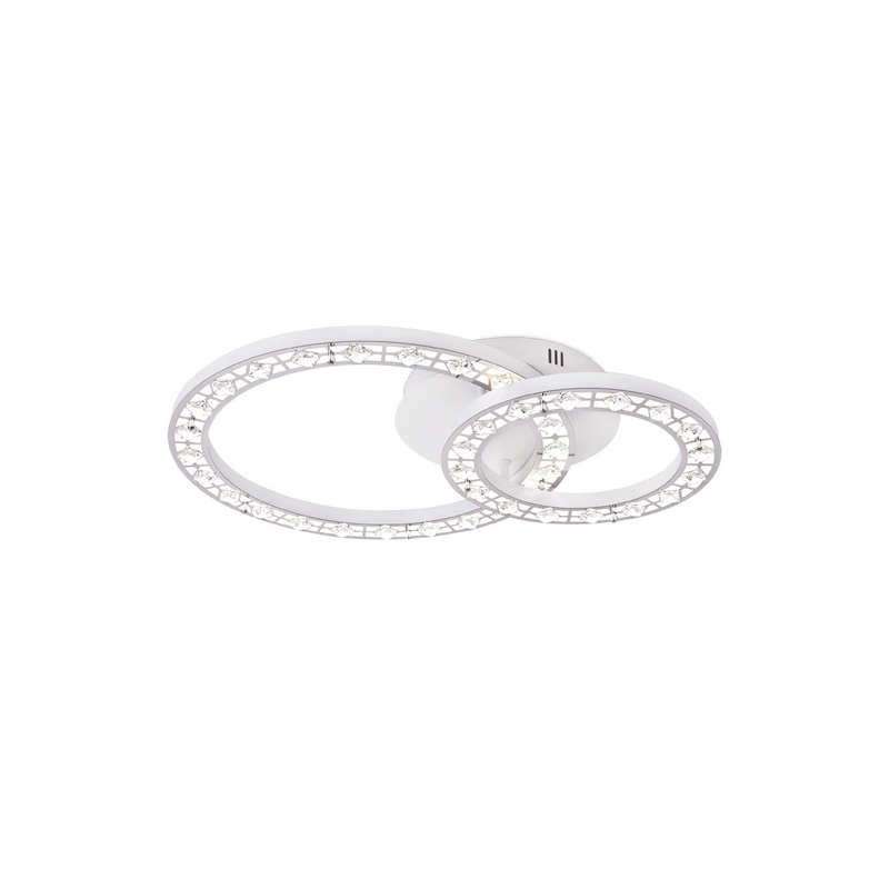 Изображение товара Люстра потолочная светодиодная Ambrella Acrylica FA160 с пультом 13 м² теплый белый