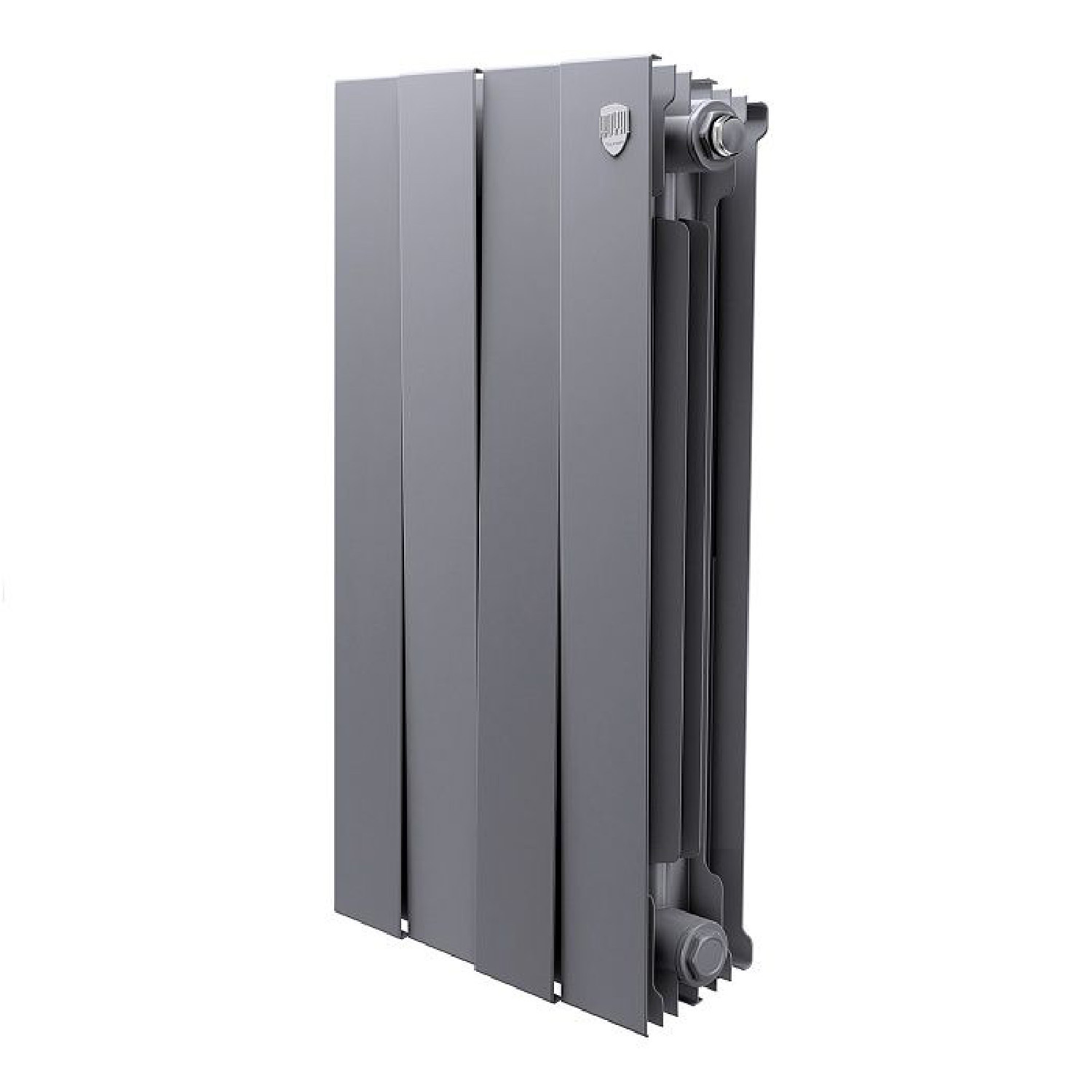 Изображение товара Радиатор Royal thermo Pianoforte 500/32 биметалл 4 секции серебристый дизайн