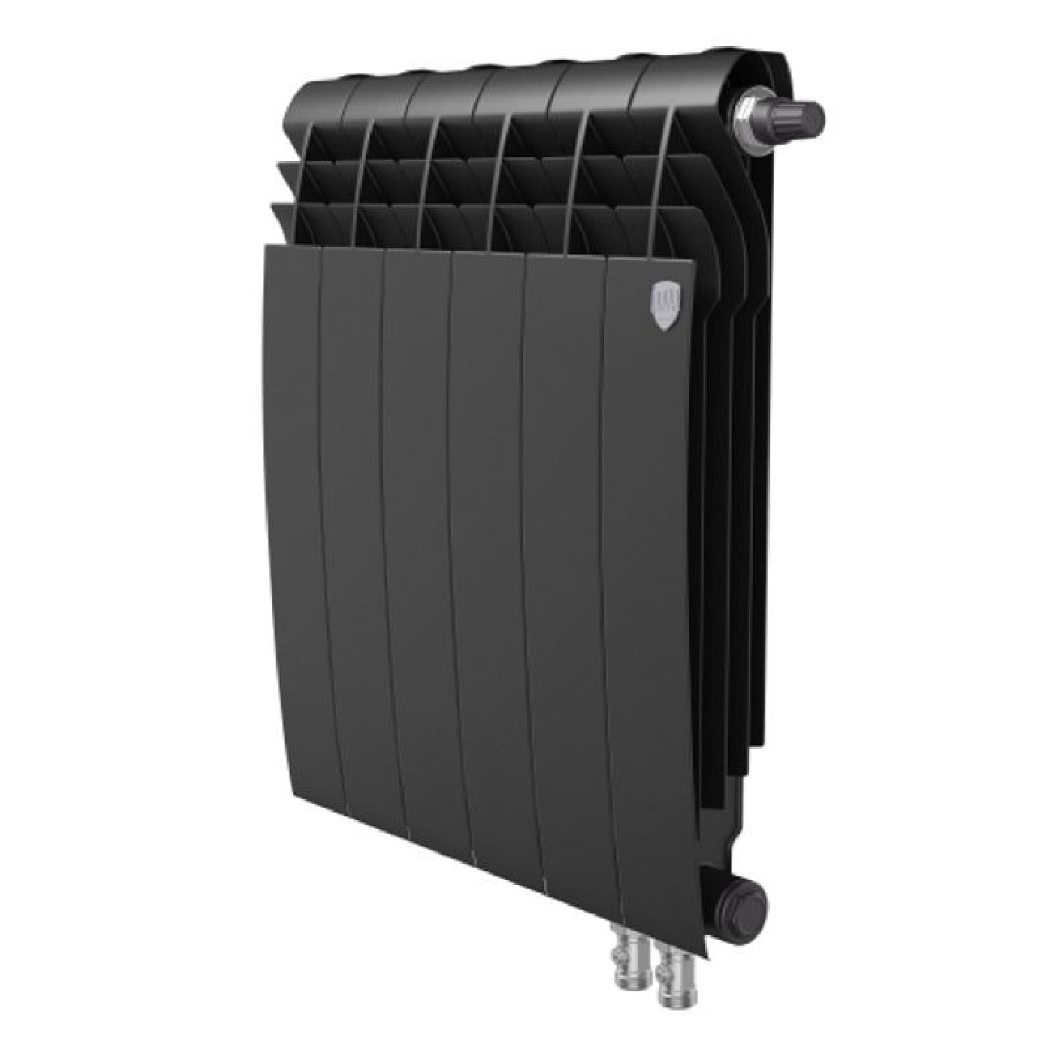 Изображение товара Радиатор водяного отопления Royal thermo BiLiner 500/48 6 секций биметалл Noir Sable