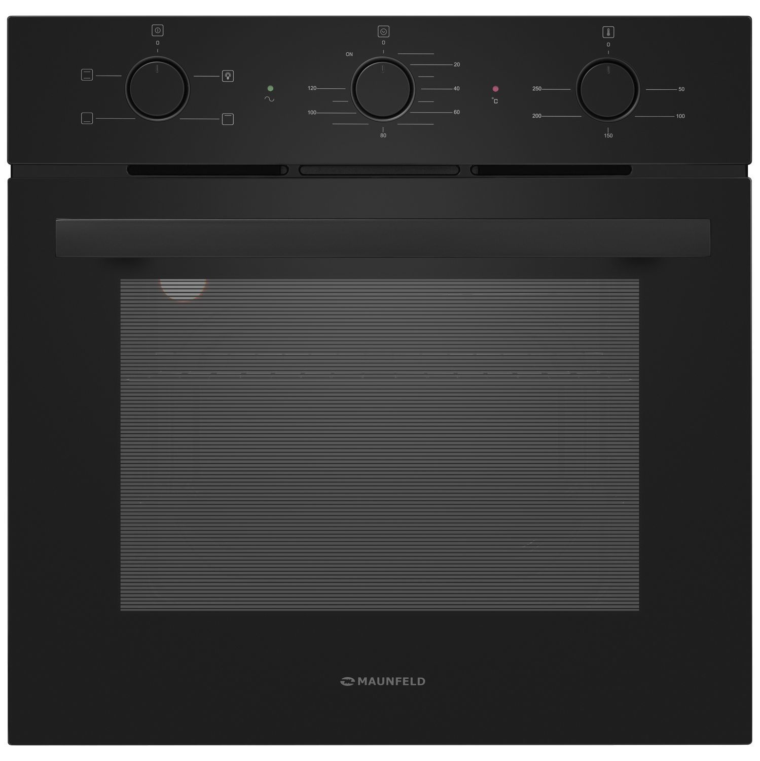 Изображение товара Встраиваемый электрический духовой шкаф Maunfeld AEOC6040B2 59.5x59x54.5 см черный