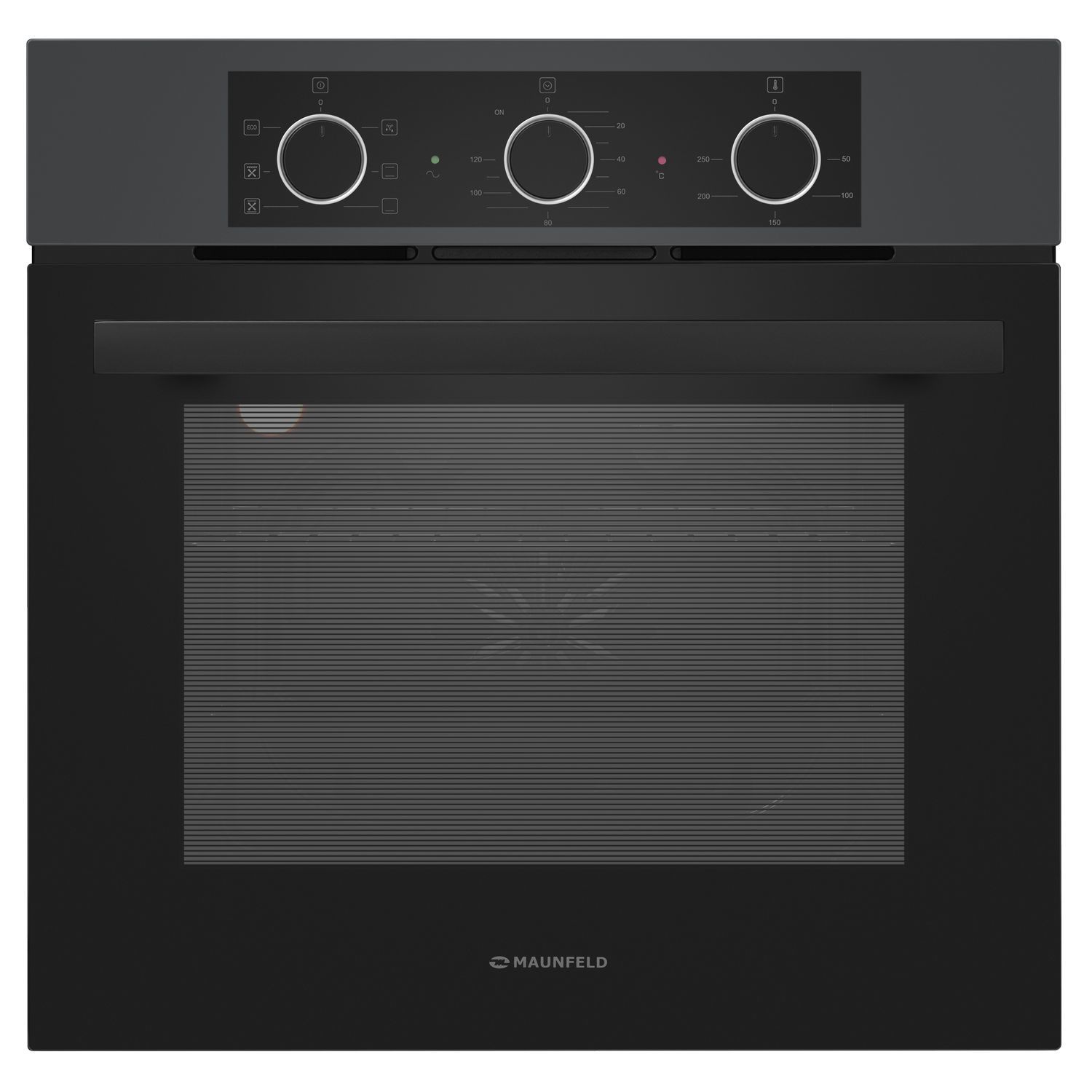 Изображение товара Электрический встраиваемый духовой шкаф Maunfeld AEOF6060G1 59.5x59x52 см темно-серый