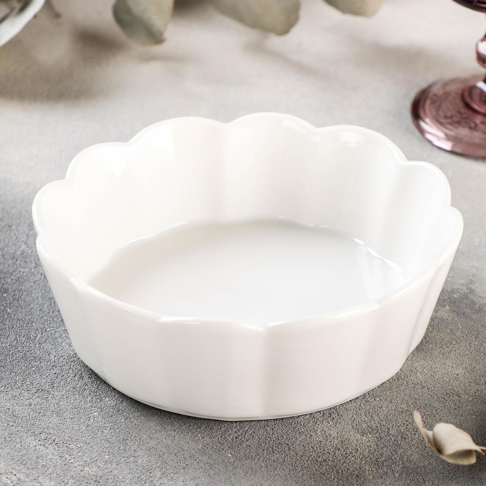 Изображение товара Блюдо для запекания Magistro «Флора» d=15 см