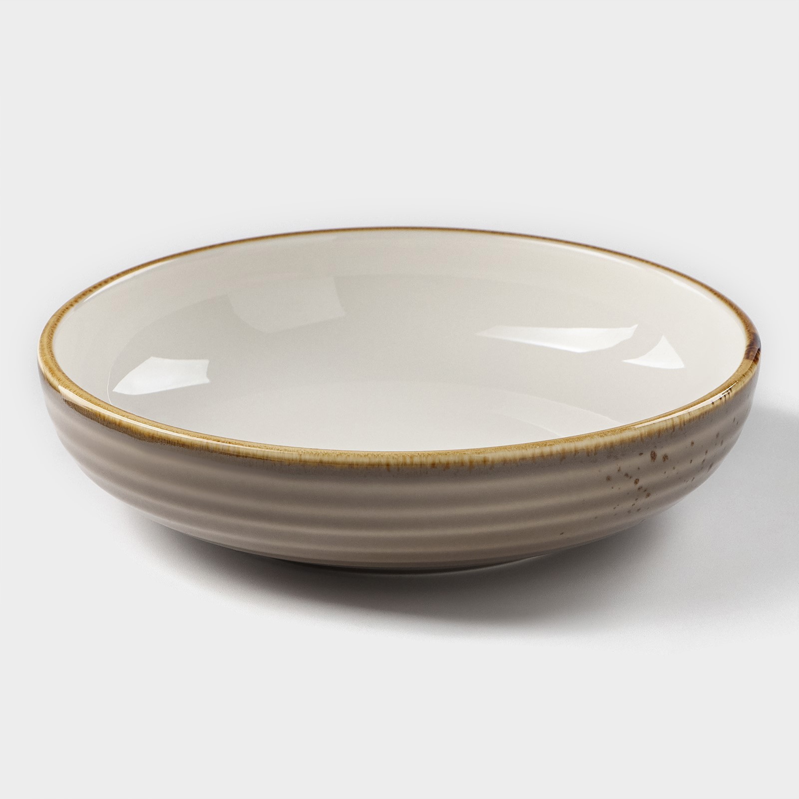 Изображение товара Тарелка глубокая MAGISTRO Хаумеа 700 мл d18.5 см фарфор микроволновка посудомойка