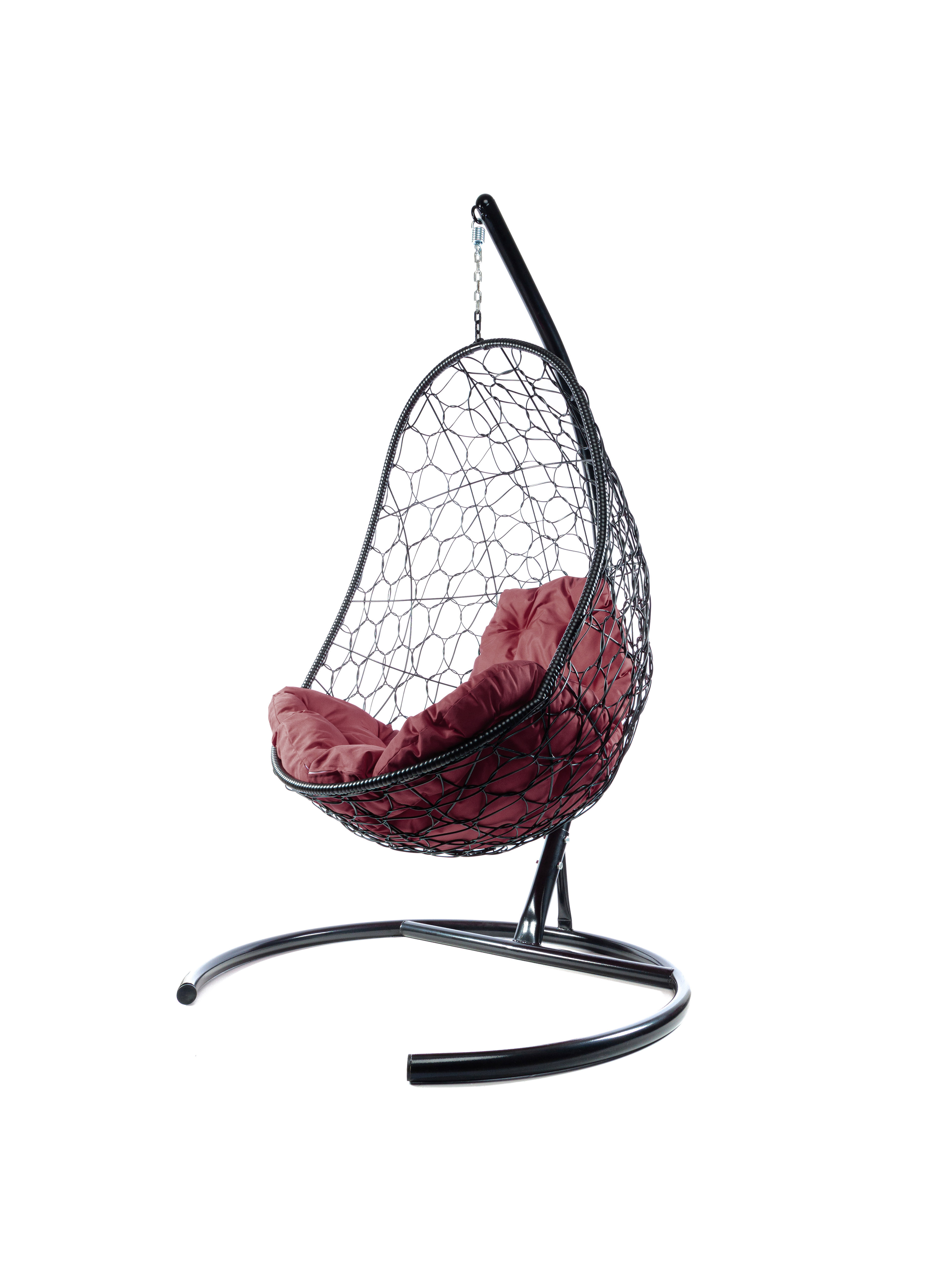 Изображение товара Кресло подвесное М-GROUP Овал 1-местное до 120 кг черный