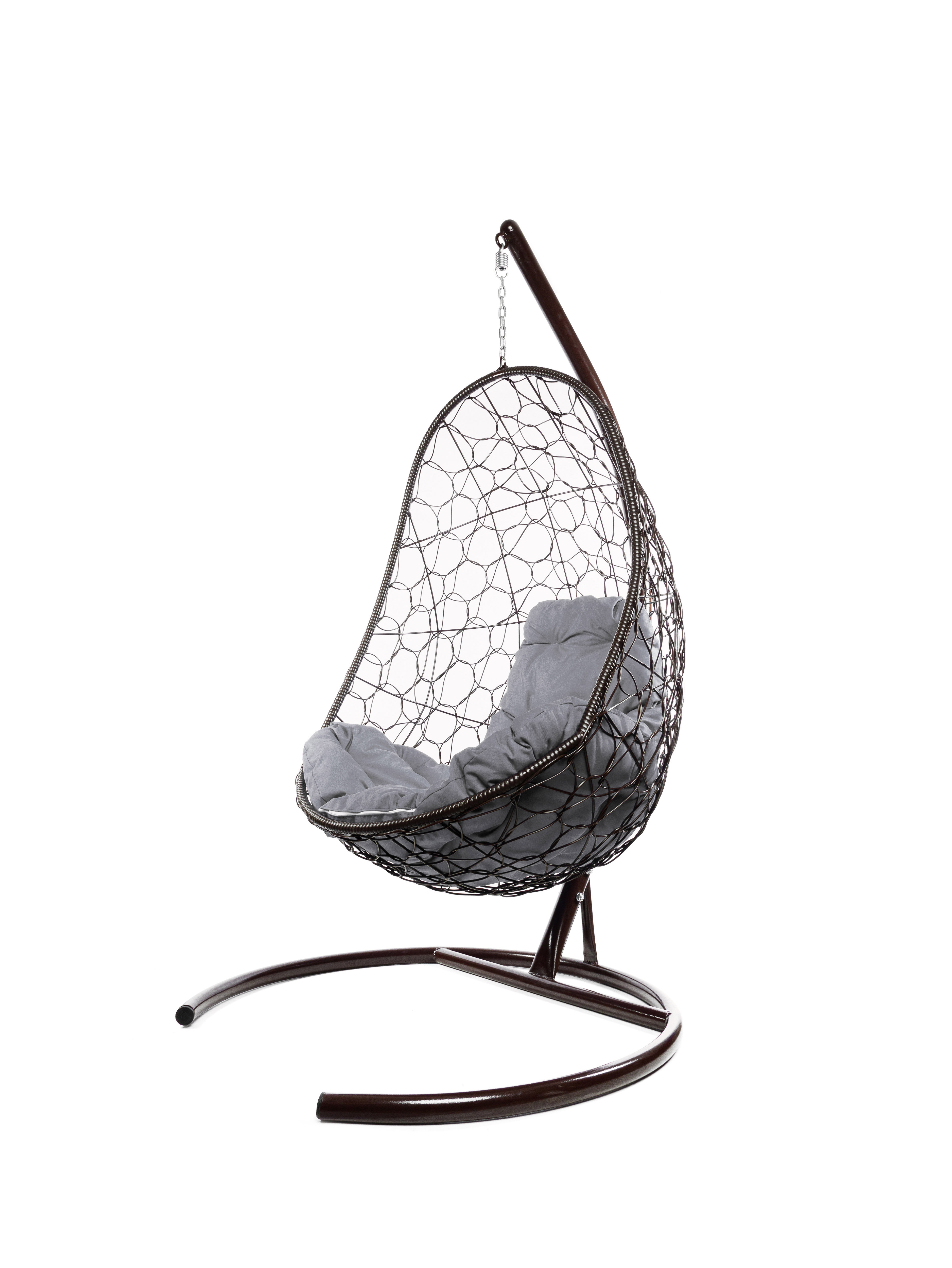 Изображение товара Подвесное кресло-кокон M-group 11140209 Овал до 120 кг коричневое