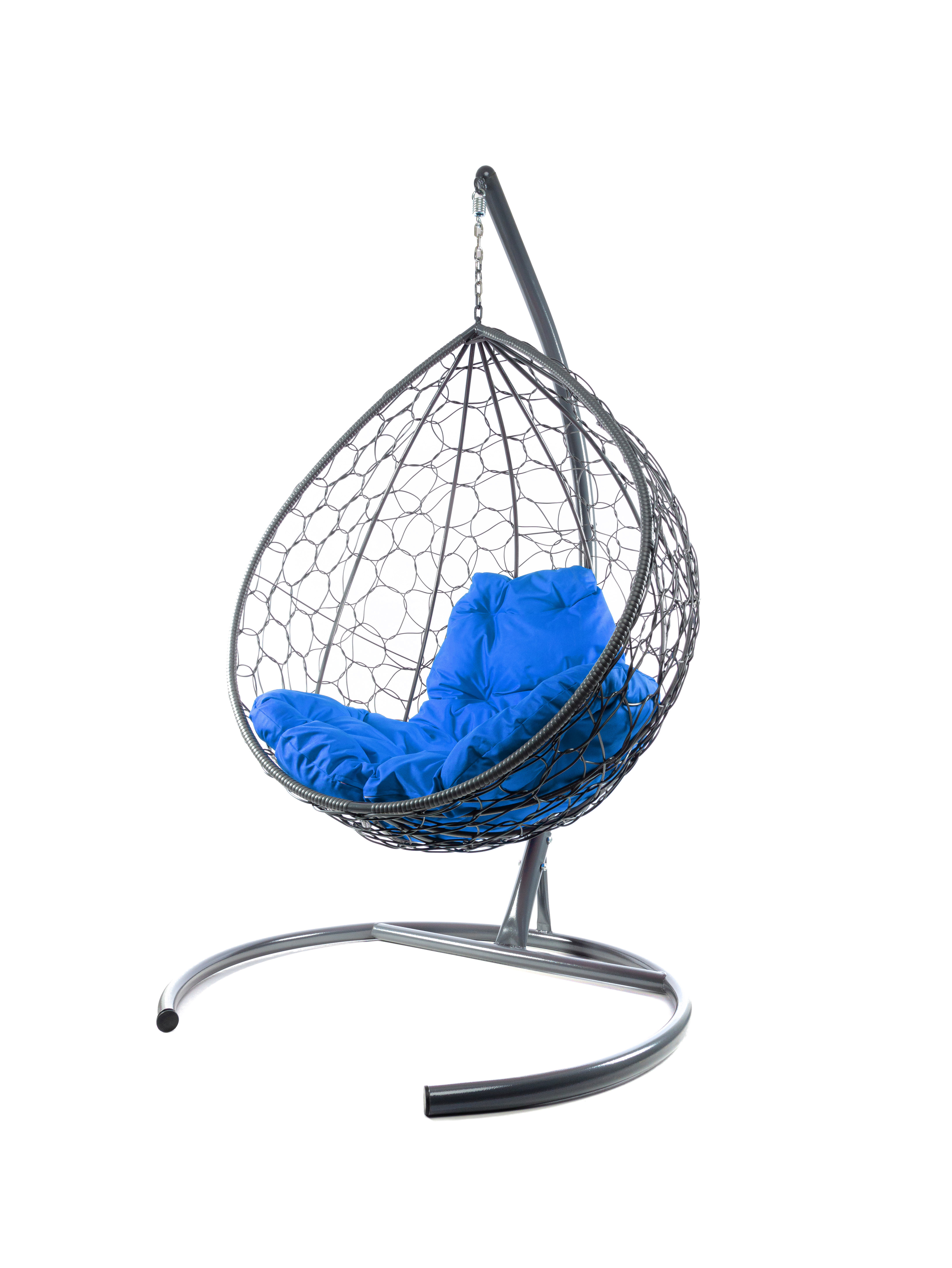 Изображение товара Кресло подвесное M-group 11020310 Капля серый/серебристый