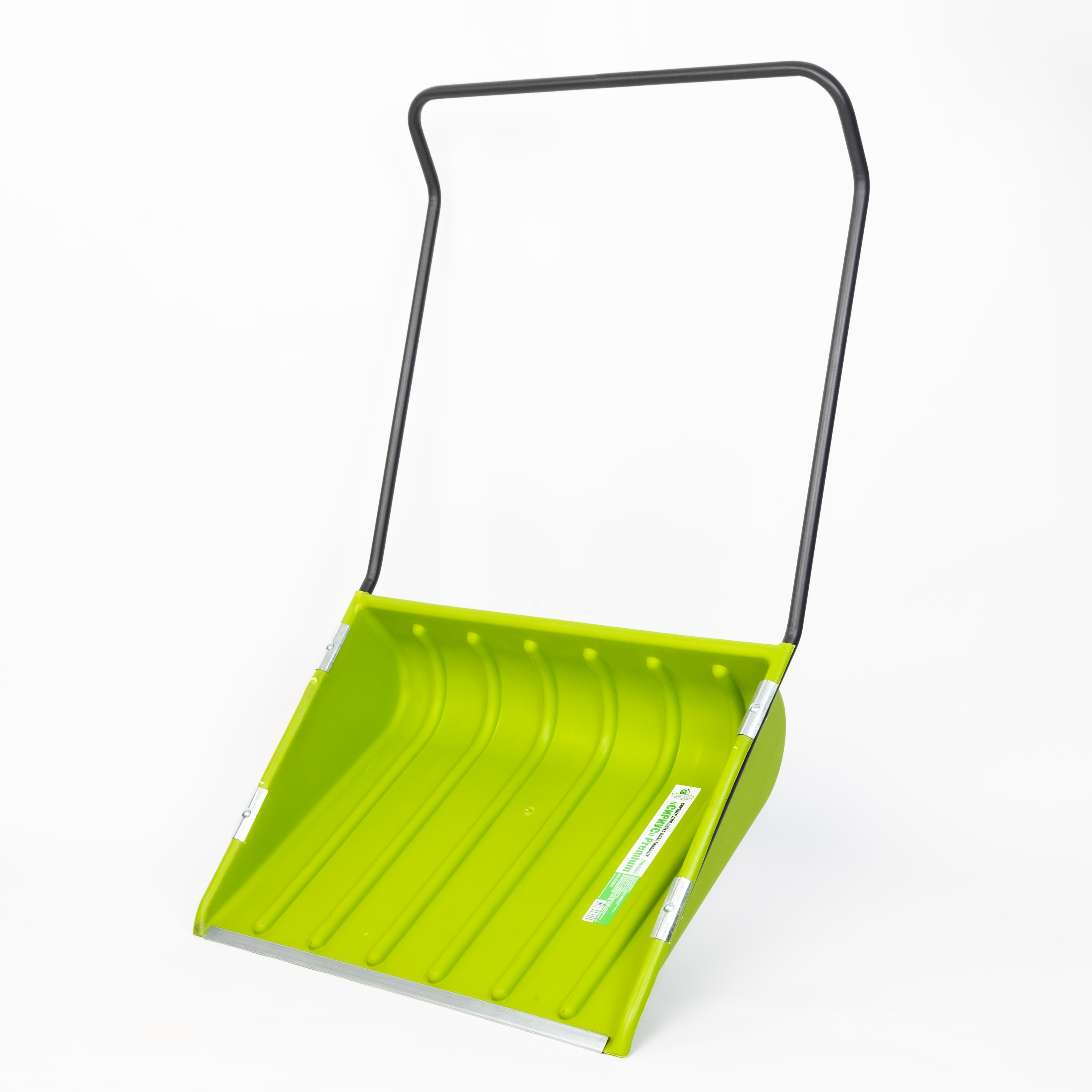 Изображение товара Скрепер для уборки снега 75x55 см пластиковый с алюминиевой ручкой Россия