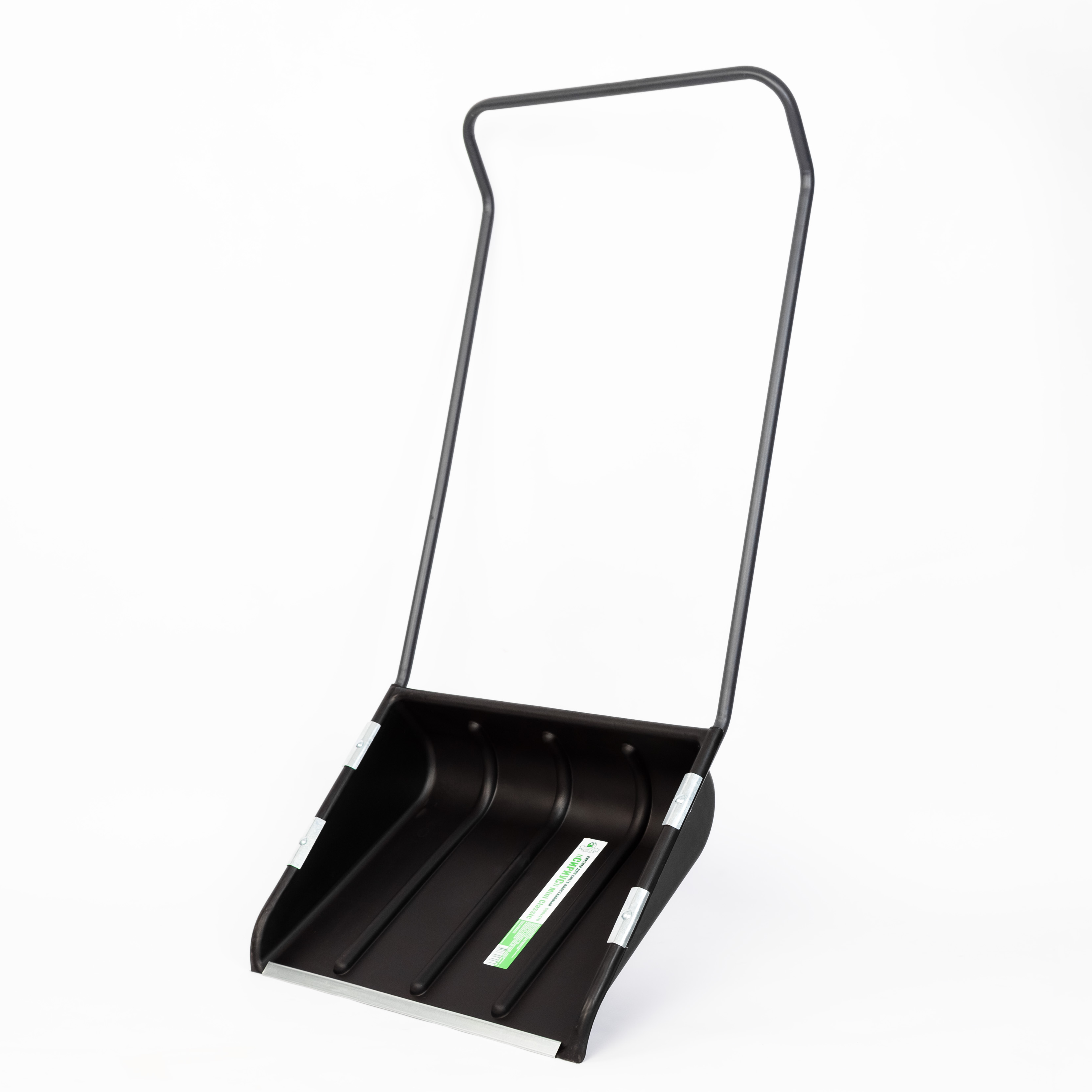 Изображение товара Скрепер для уборки снега 60x47 см пластик с алюминиевой ручкой