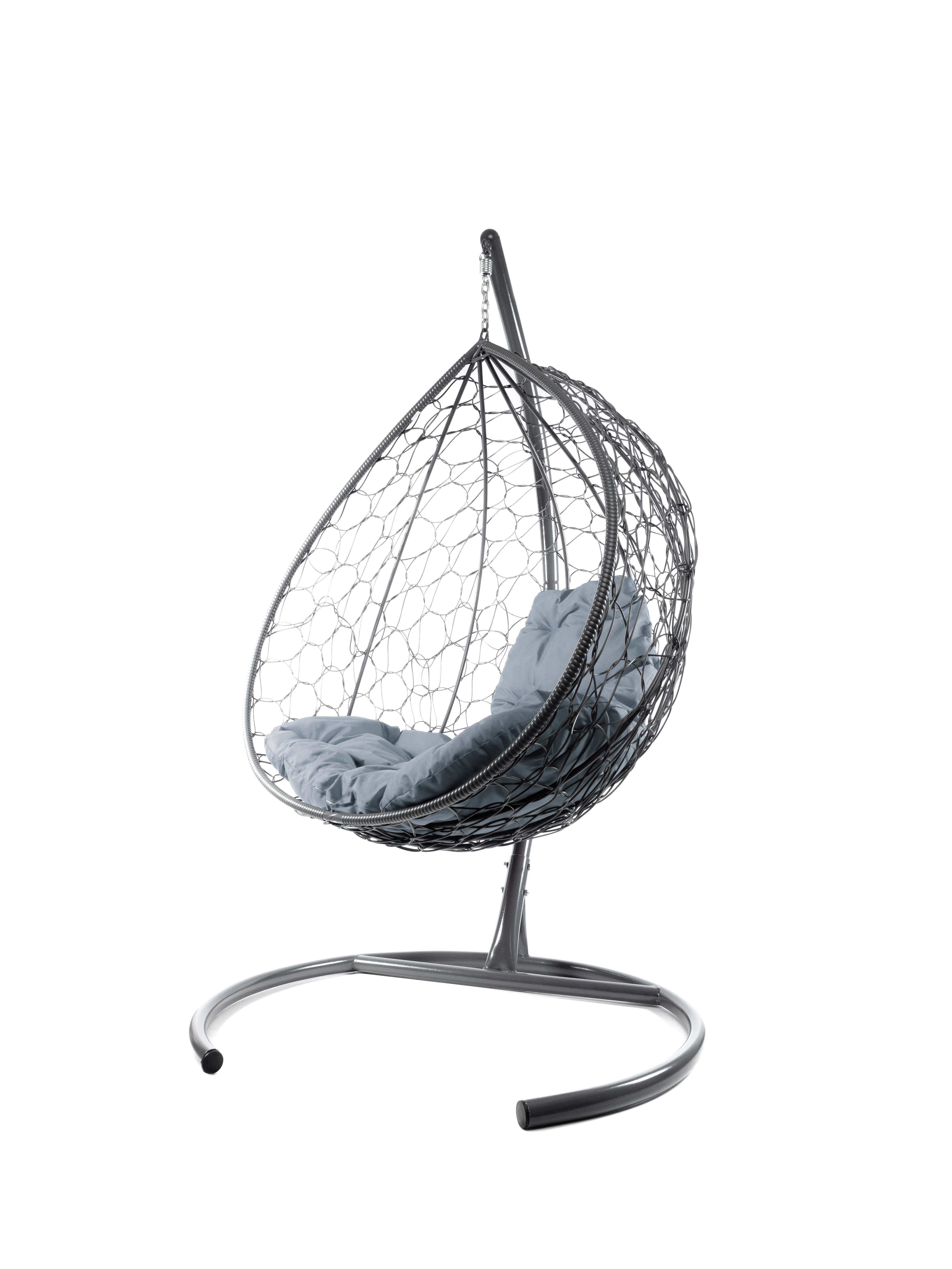Изображение товара Кресло подвесное M-group 11120309 Xl 1-но местные до 150 кг серый/серебристый