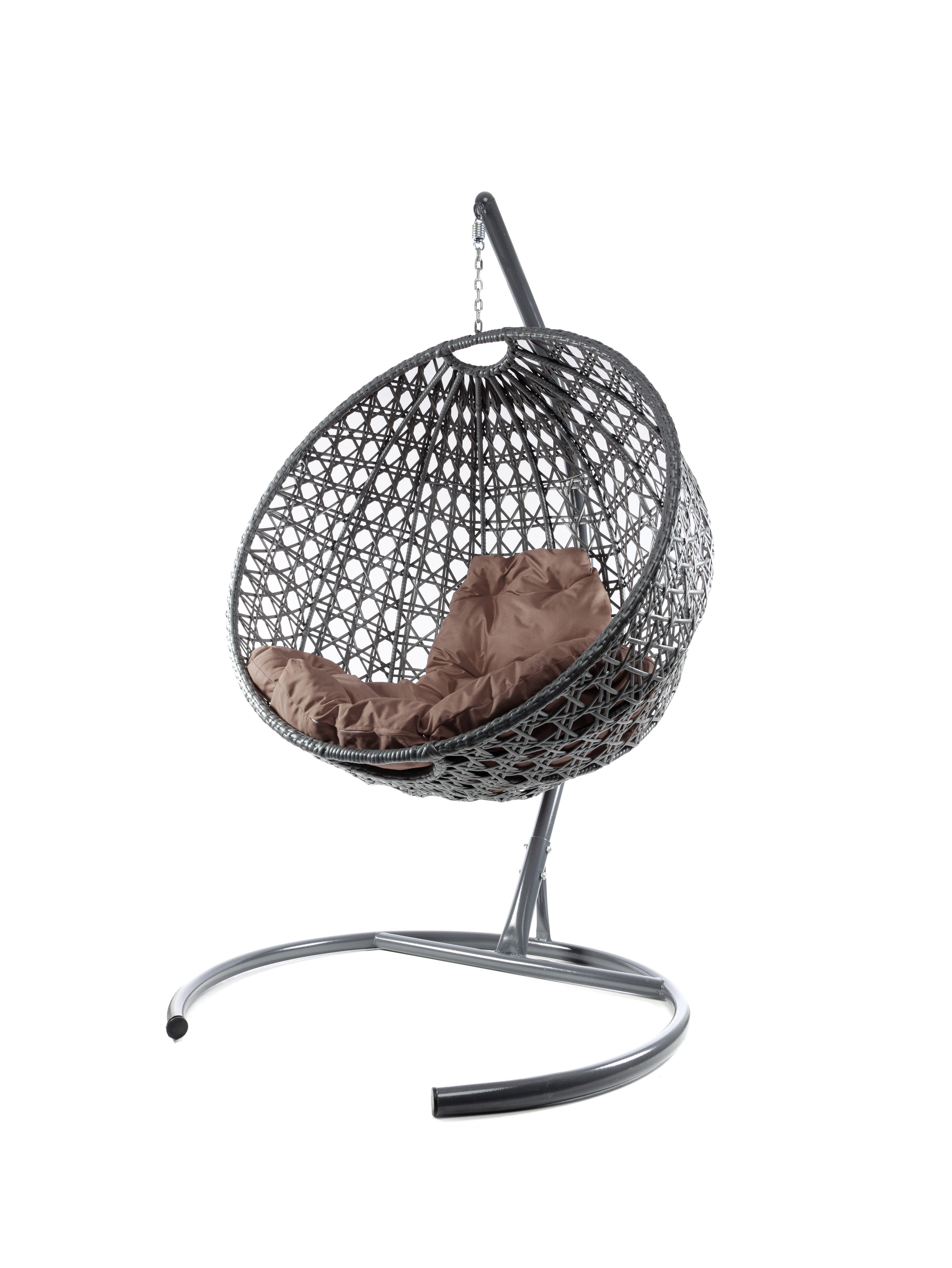 Изображение товара Кресло подвесное M-group Круг Люкс 1-местное до 120 кг серый серебристый