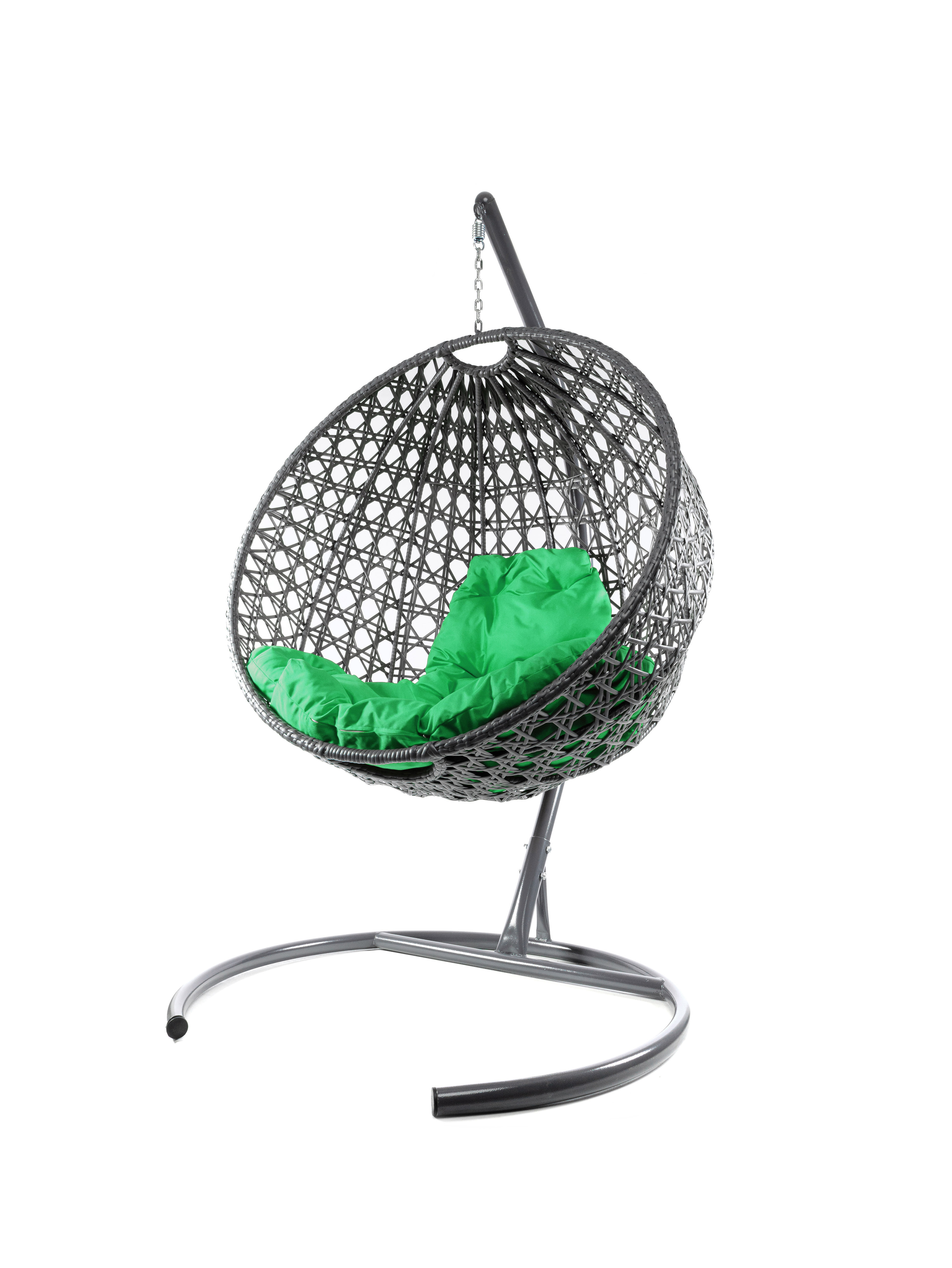 Изображение товара Кресло подвесное M-group Круг Люкс серый/серебристый - комфорт и стиль для дома и дачи