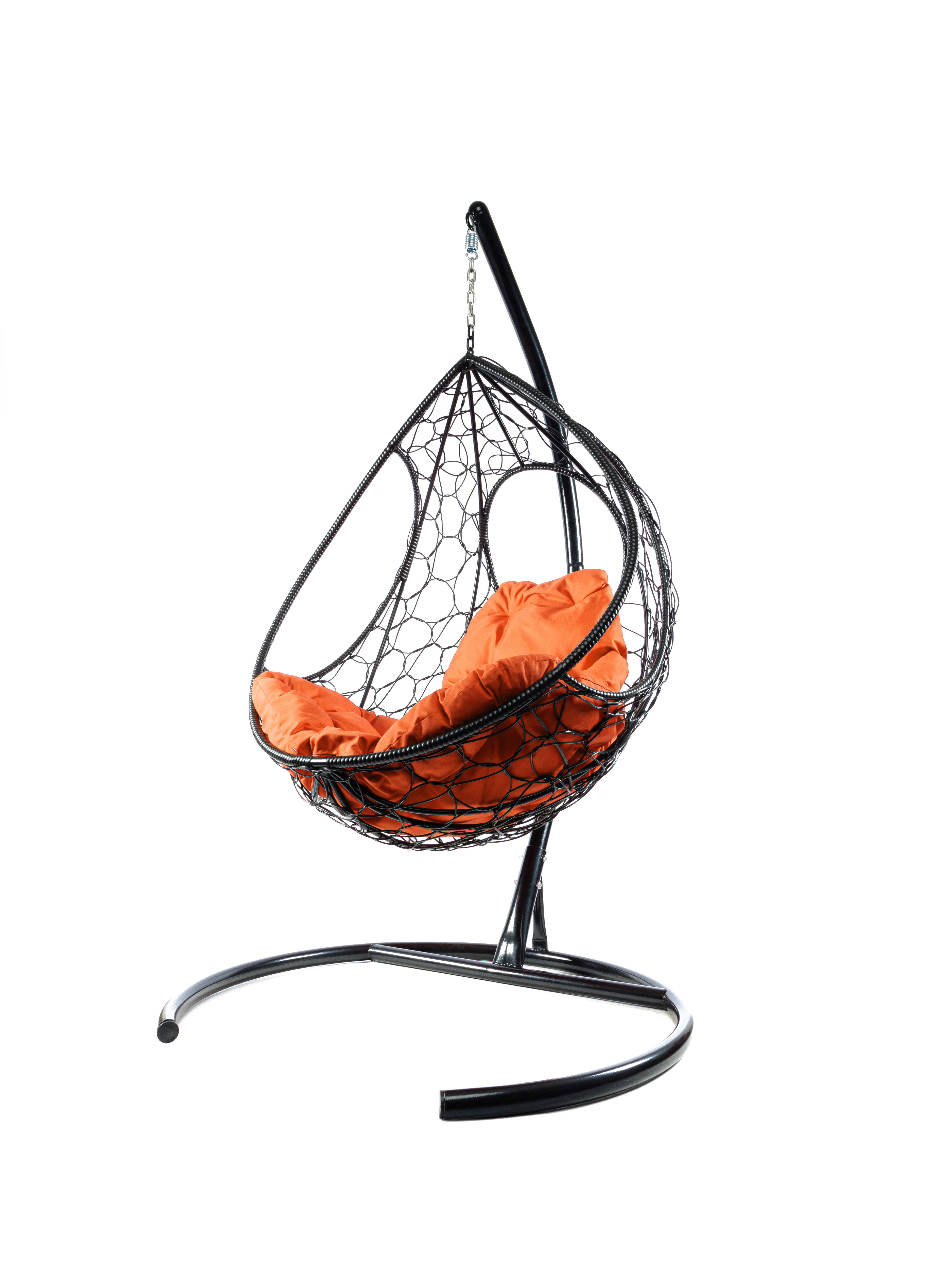 Изображение товара Кресло подвесное М-group Долька 1-местное до 120 кг в черном цвете