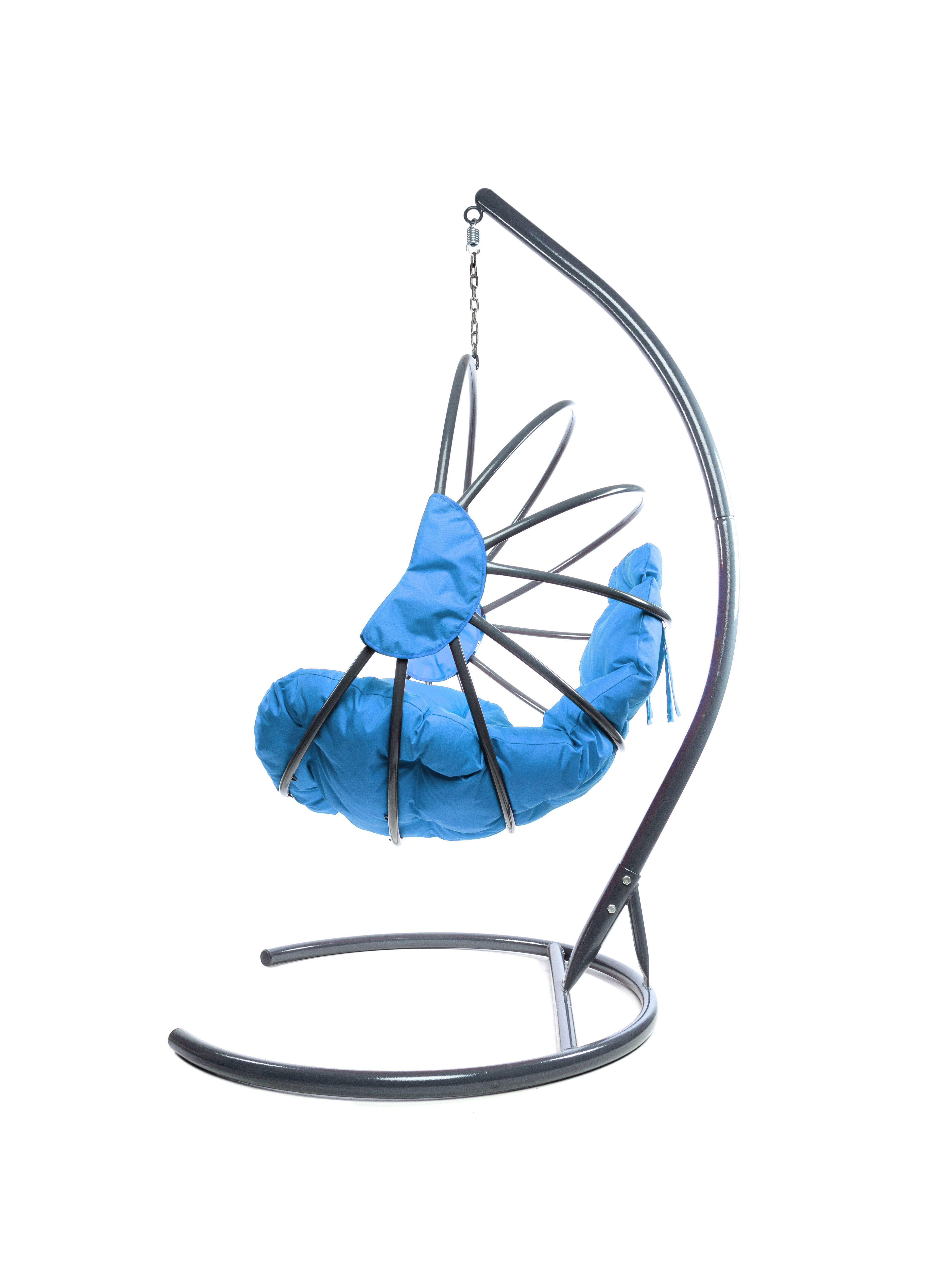 Изображение товара Кресло подвесное M-group 11170303 Веер серый/серебристый до 120 кг