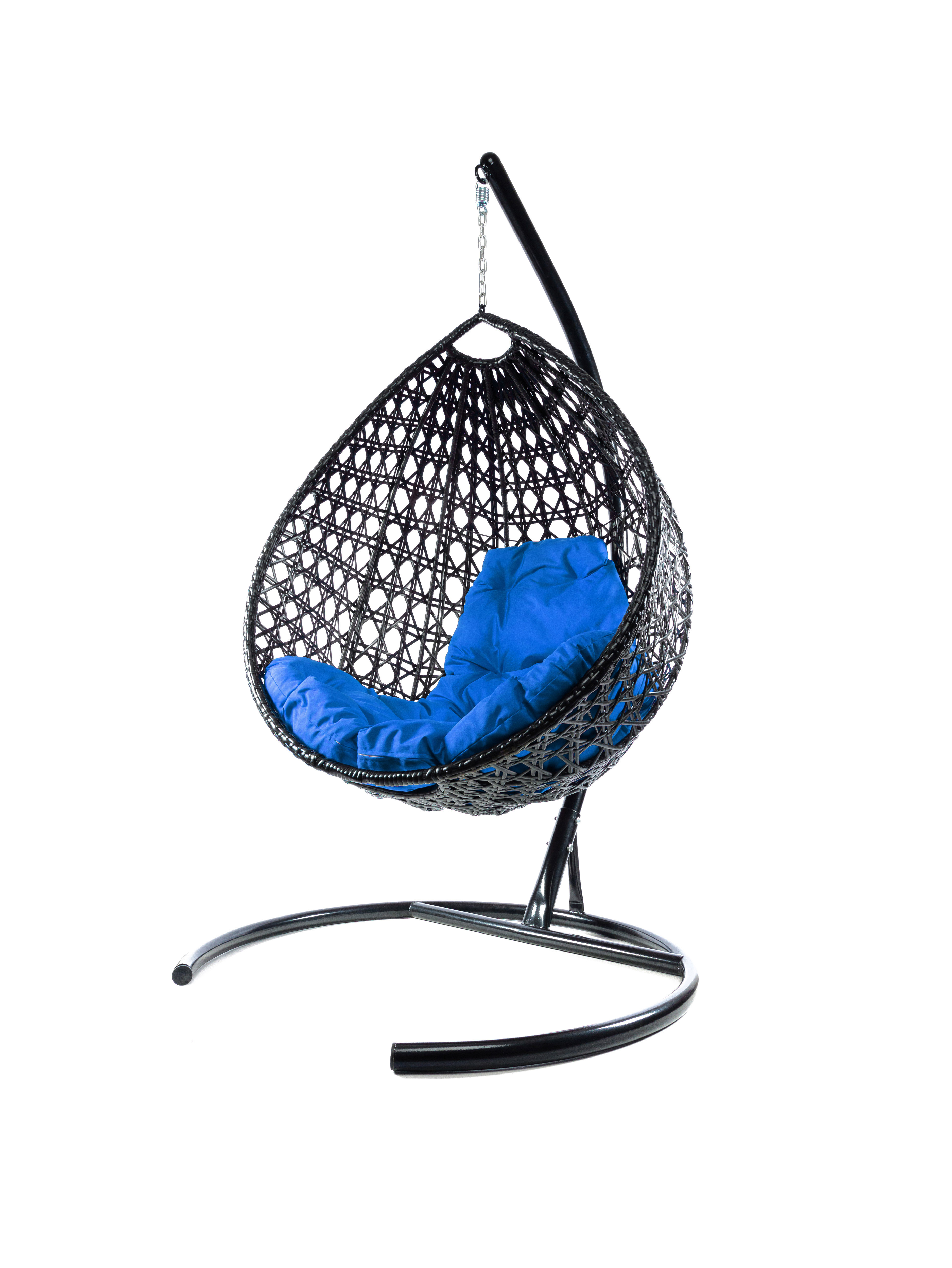 Изображение товара Кресло подвесное M-group 11030410 Капля люкс одно местное черное