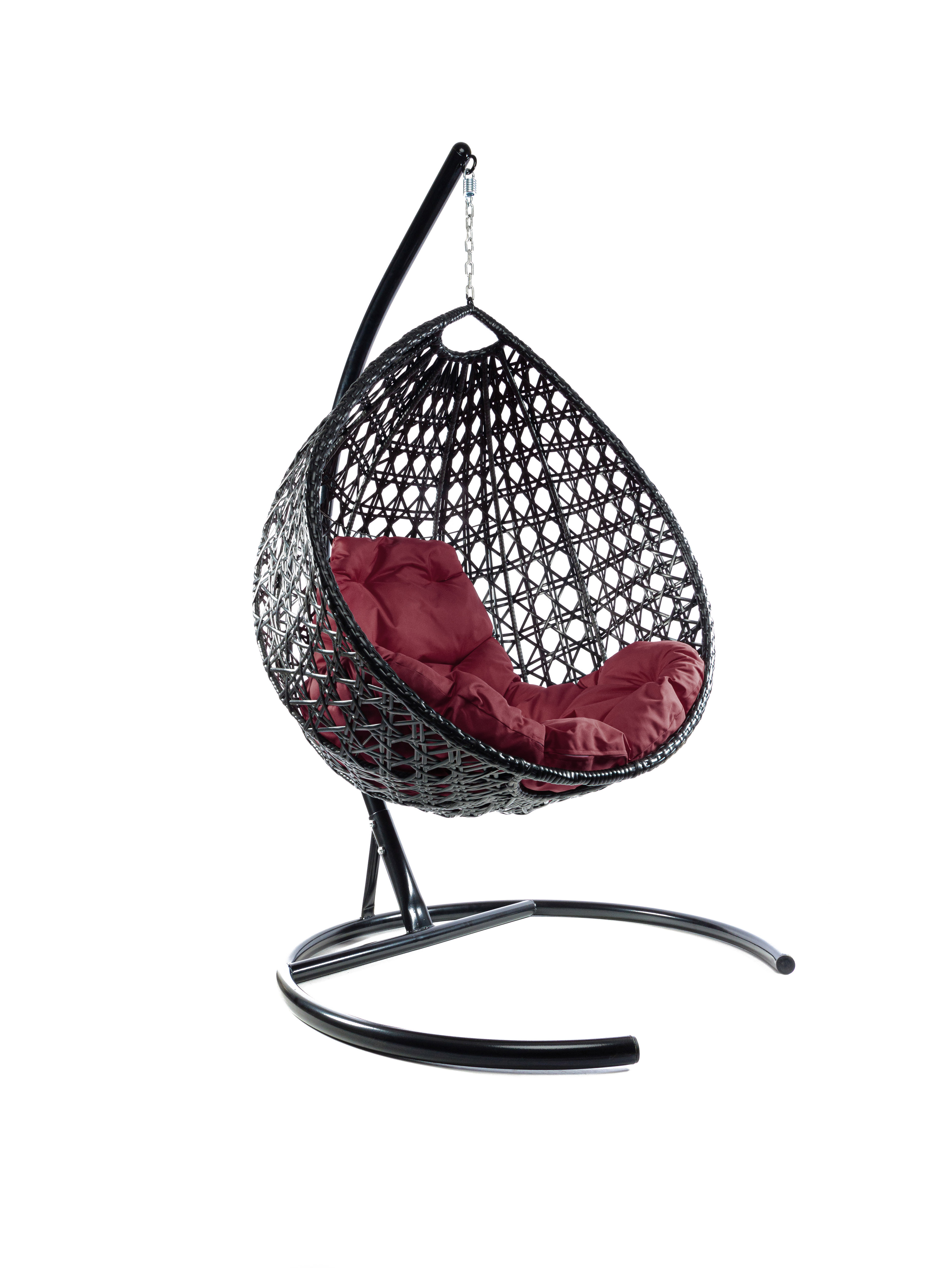 Изображение товара Кресло подвесное M-group 11030402 Капля люкс 1-но местные до 120 кг черный