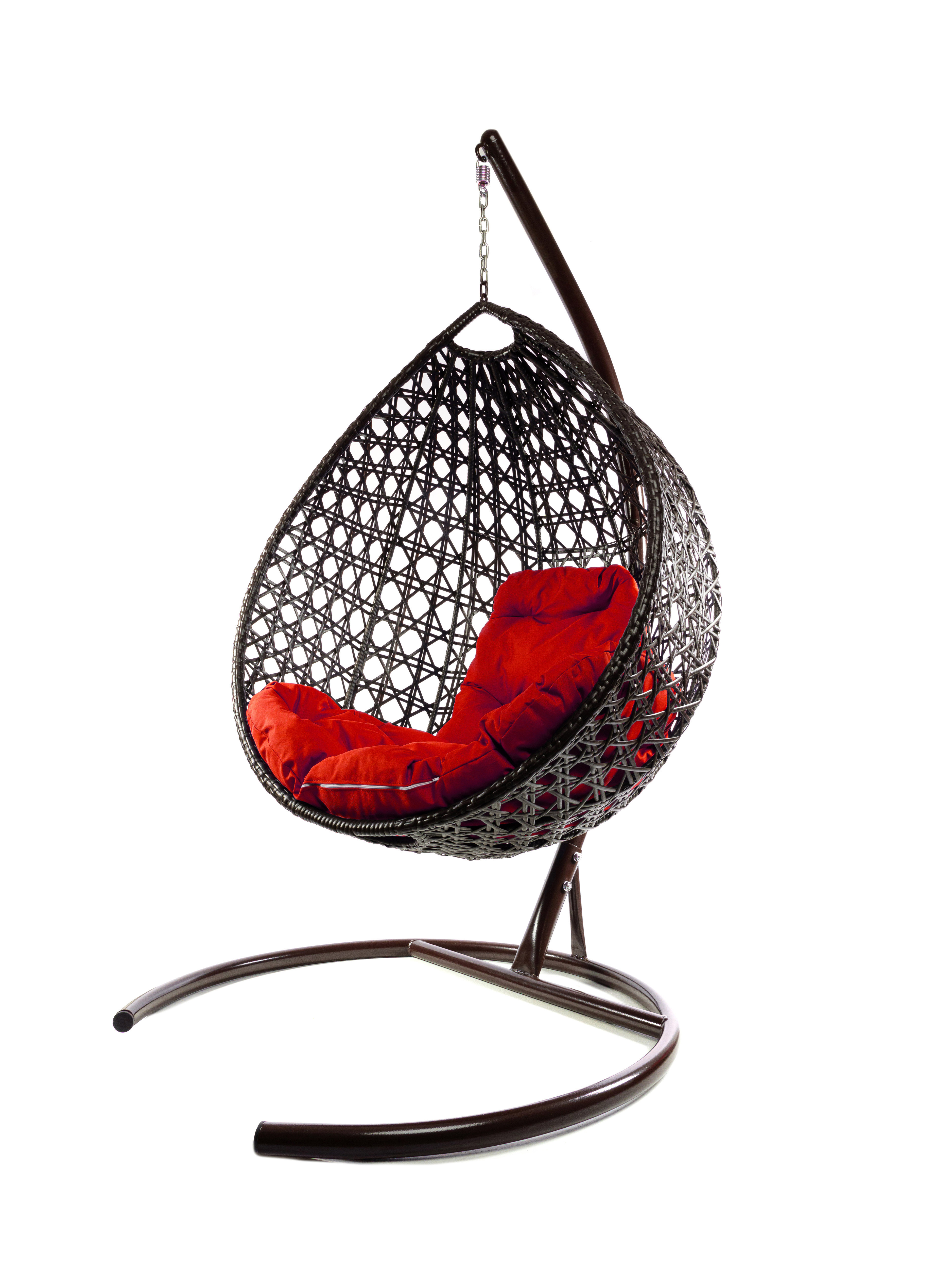 Изображение товара Кресло подвесное М-Group Капля Люкс 1-местное до 120 кг коричневое