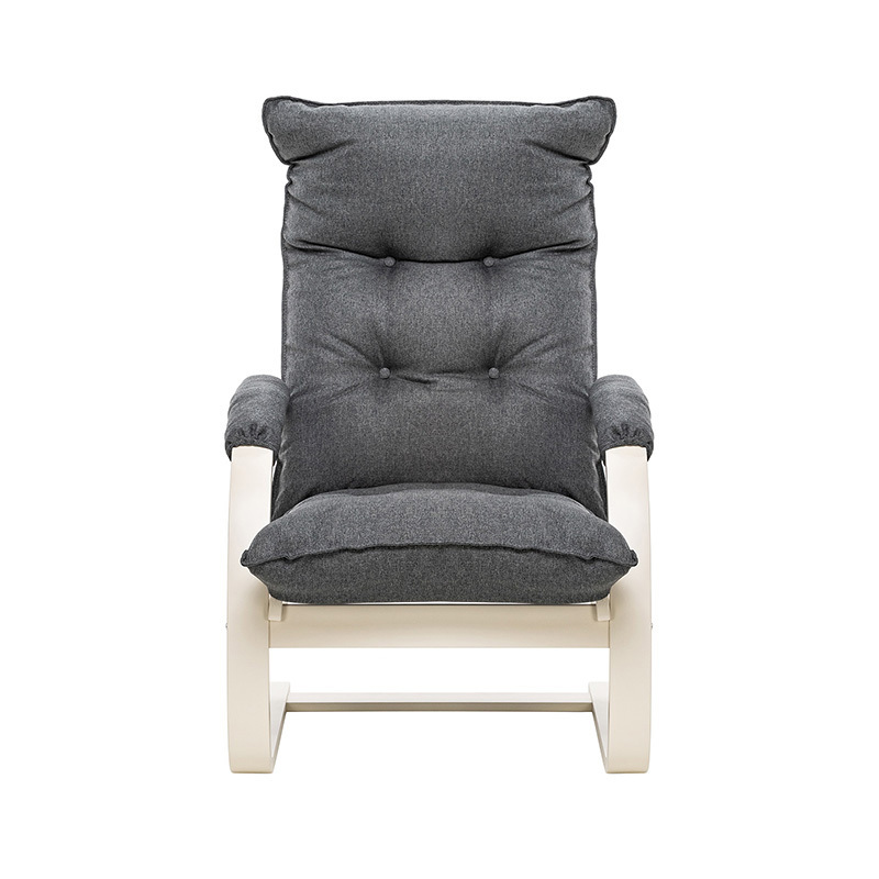 Изображение товара Кресло-качалка Leset 7671 Монако 68.5x110x80 см рогожка цвет слоновая кость