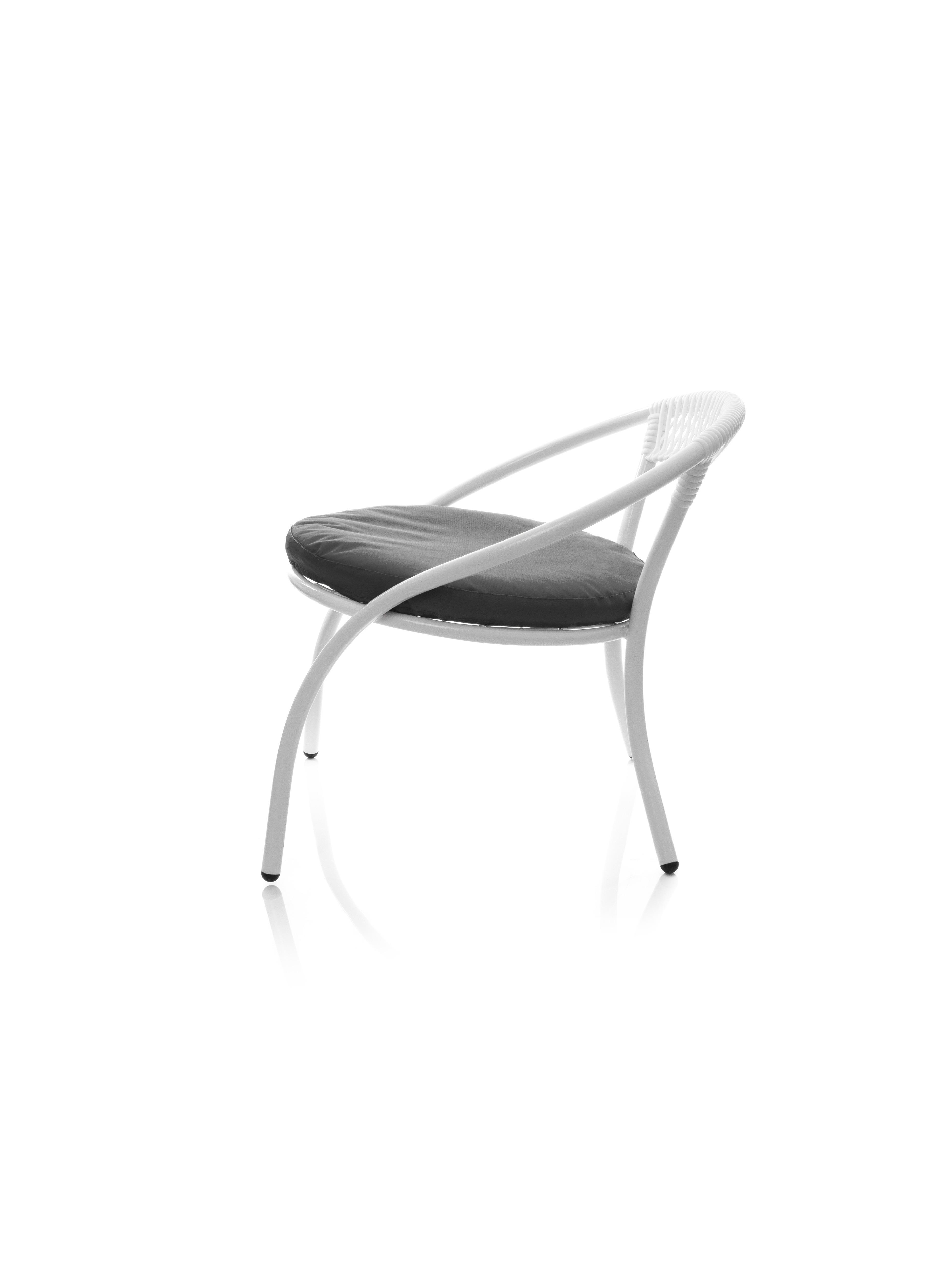 Изображение товара Кресло садовое M-group Стамбул из искусственного ротанга белое