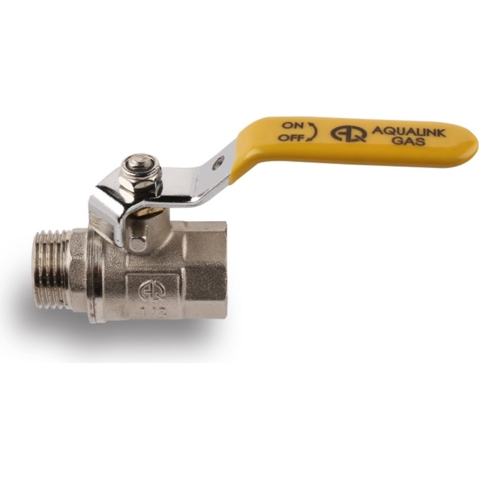 Изображение товара Кран шаровой Aqualink PN16 3/4" латунный ручной для воды