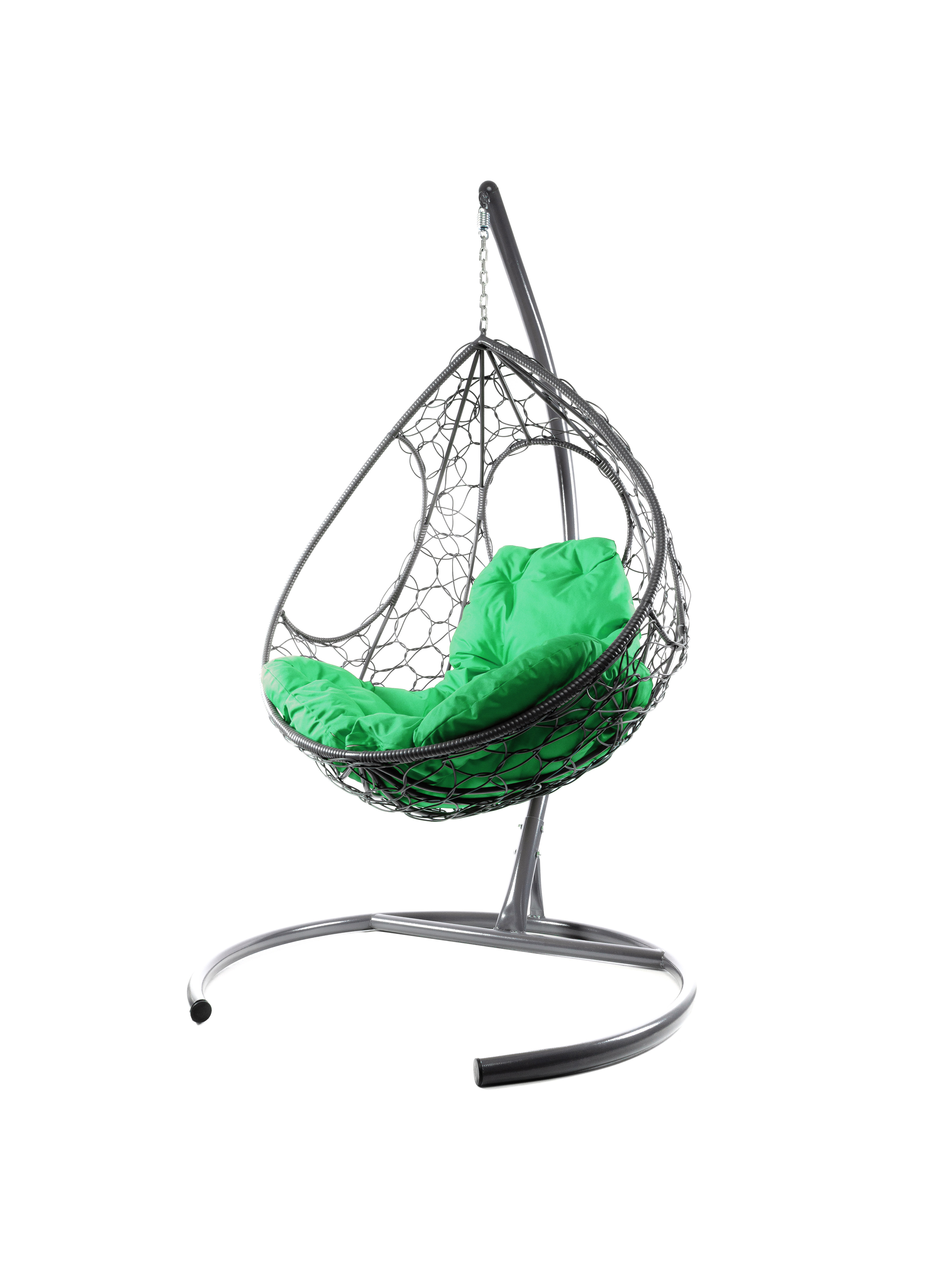 Изображение товара Кресло подвесное M-group 11150304 Долька 1-но местные до 120 кг серый/серебристый