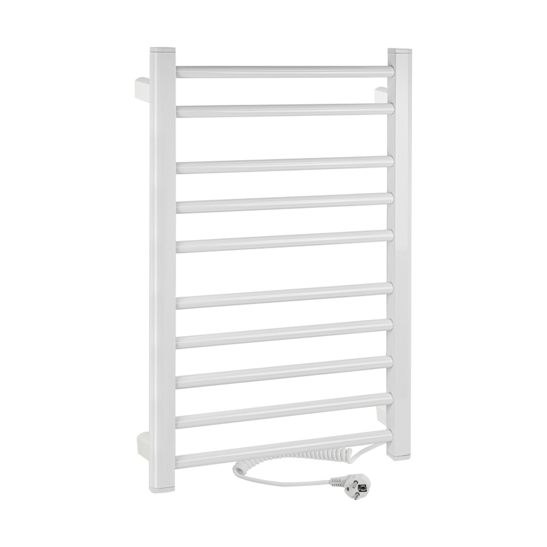 Изображение товара Электрический полотенцесушитель Brimix 500x800 мм белый алюминий 150 Вт