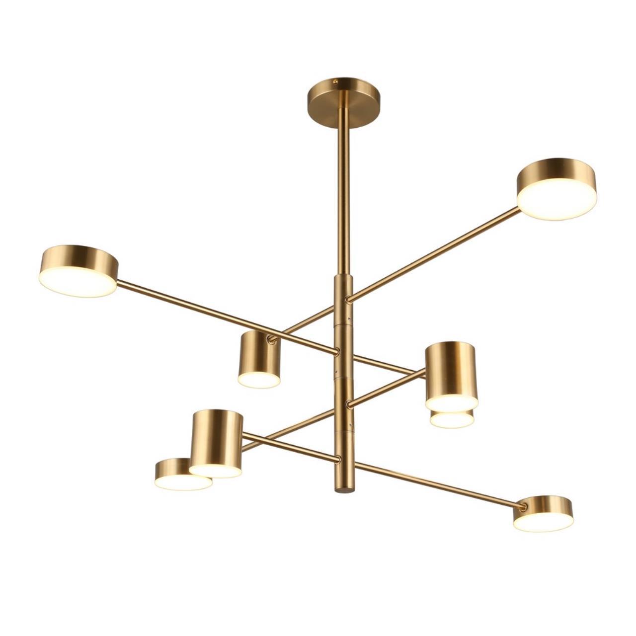 Изображение товара Потолочная люстра Aployt Apl.184.71.710 современный дизайн белый свет 2 м²