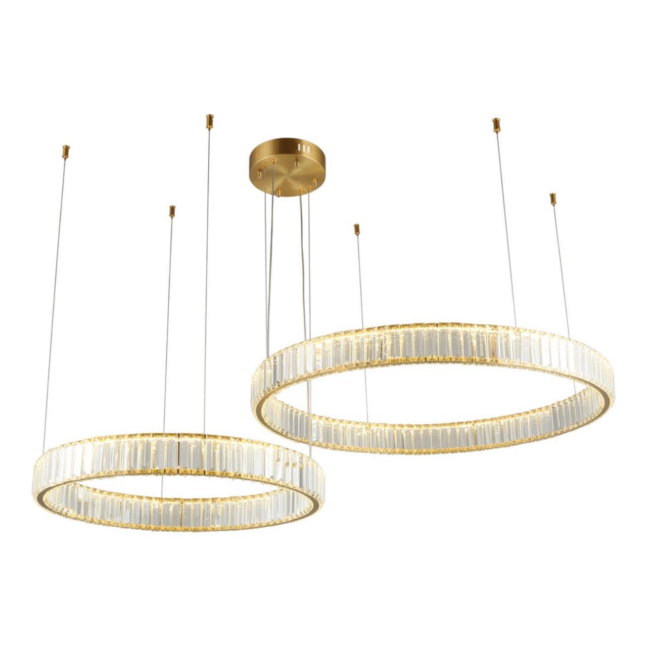 Изображение товара Люстра подвесная светодиодная Aployt Apl.158.30.620 2 м² нейтральный белый свет цвет красный