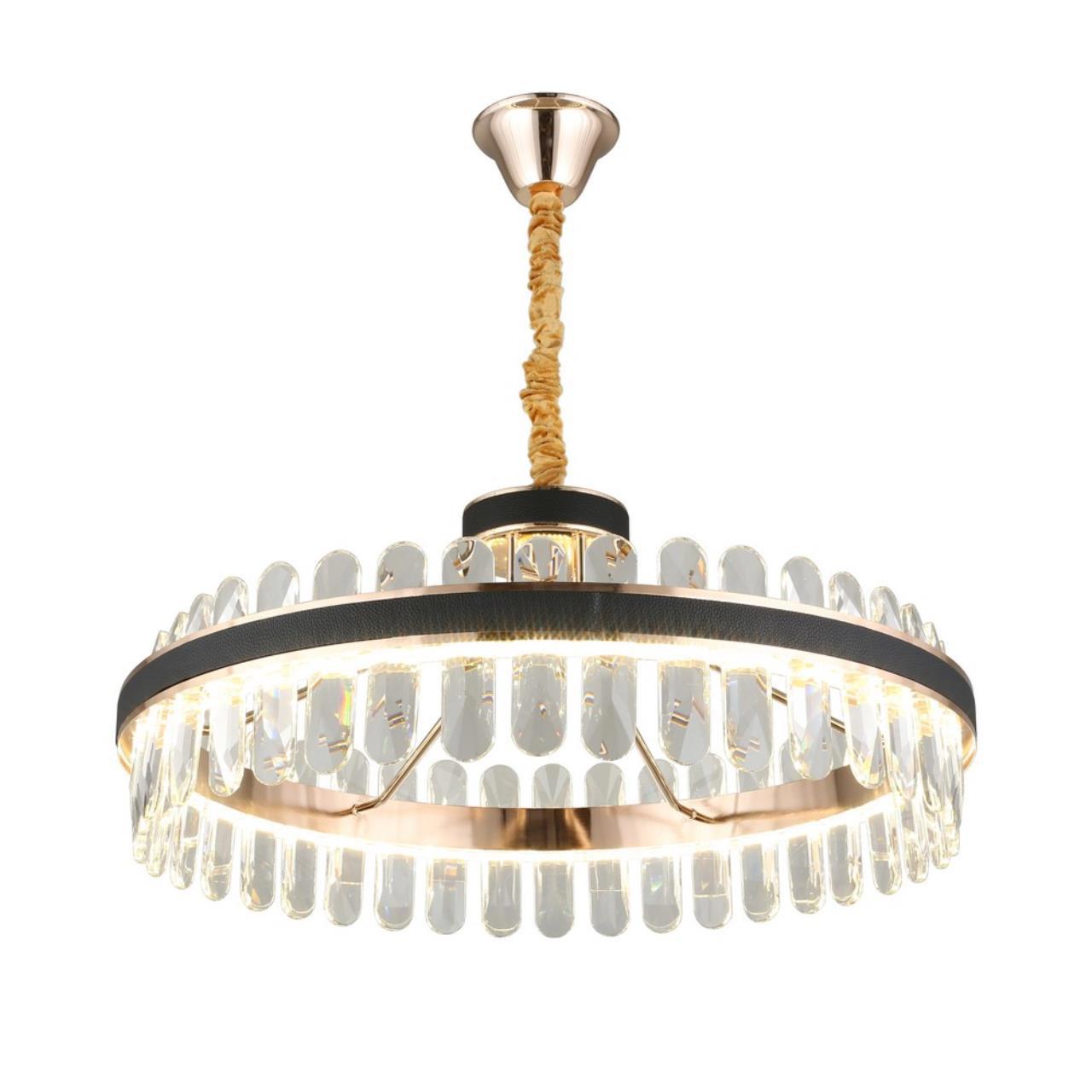 Изображение товара Подвесная светодиодная люстра Aployt Apl 1201 30 720 12 м² золото