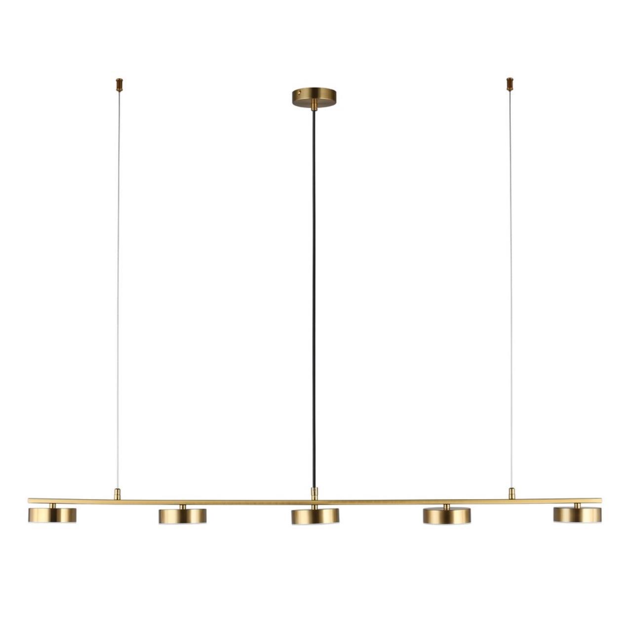 Изображение товара Люстра подвесная светодиодная Aployt Apl.153.31.740 2 м² нейтральный белый свет цвет красный