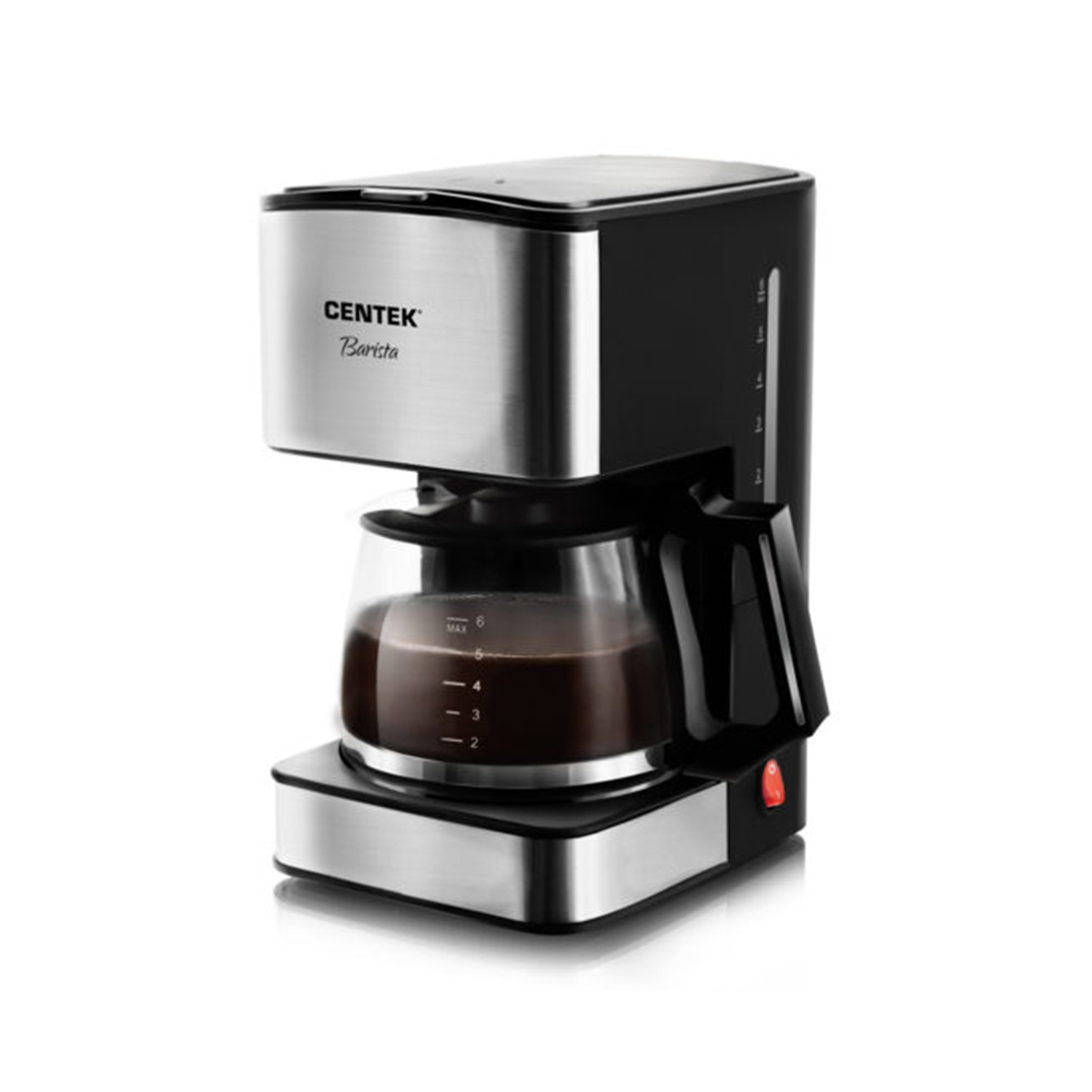 Изображение товара Капельная кофеварка Centek CT-1144 цвет черный Изображение товара Капельная кофеварка Centek CT-1144 цвет черный