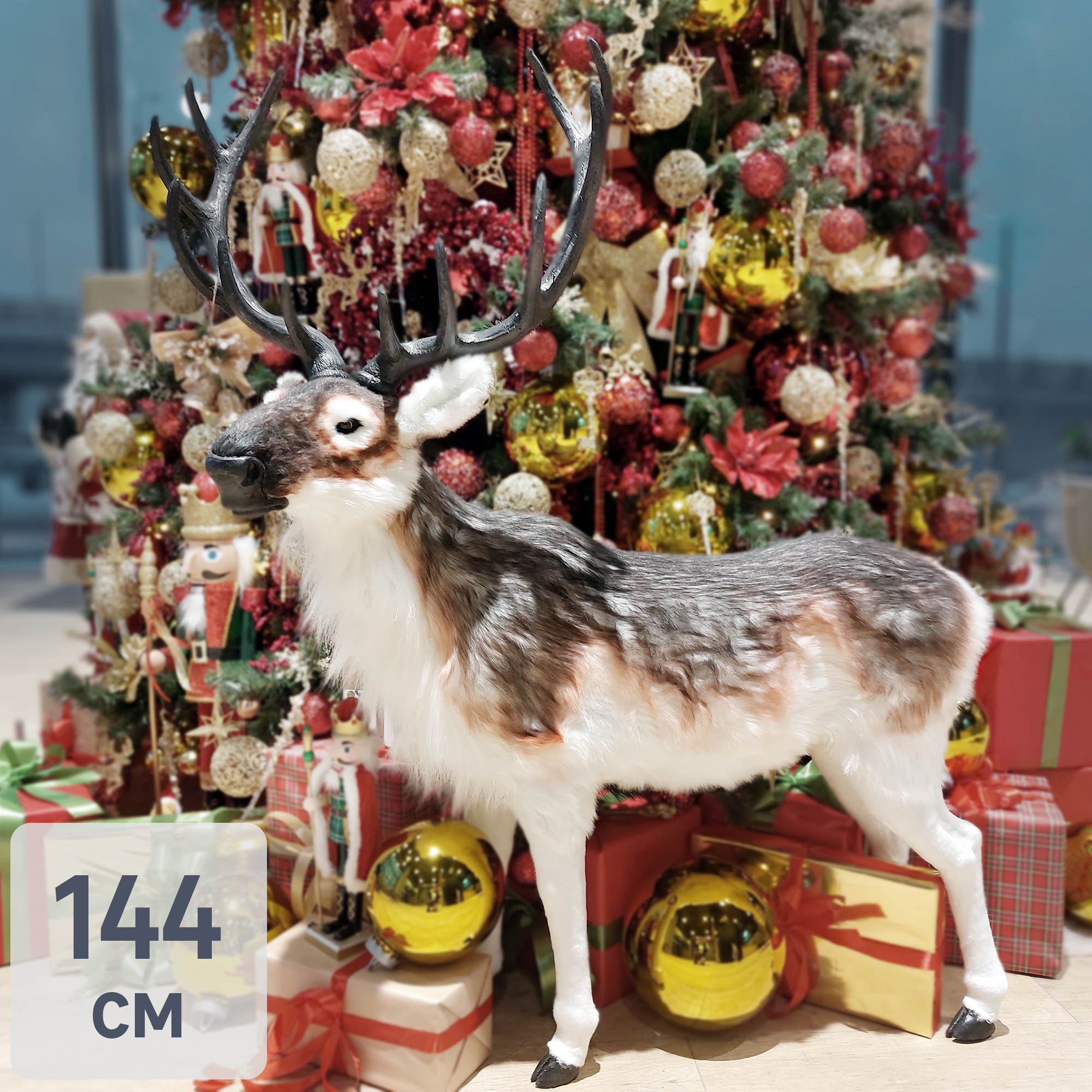 Изображение товара Фигурка декоративная Олень 120x55x144 см