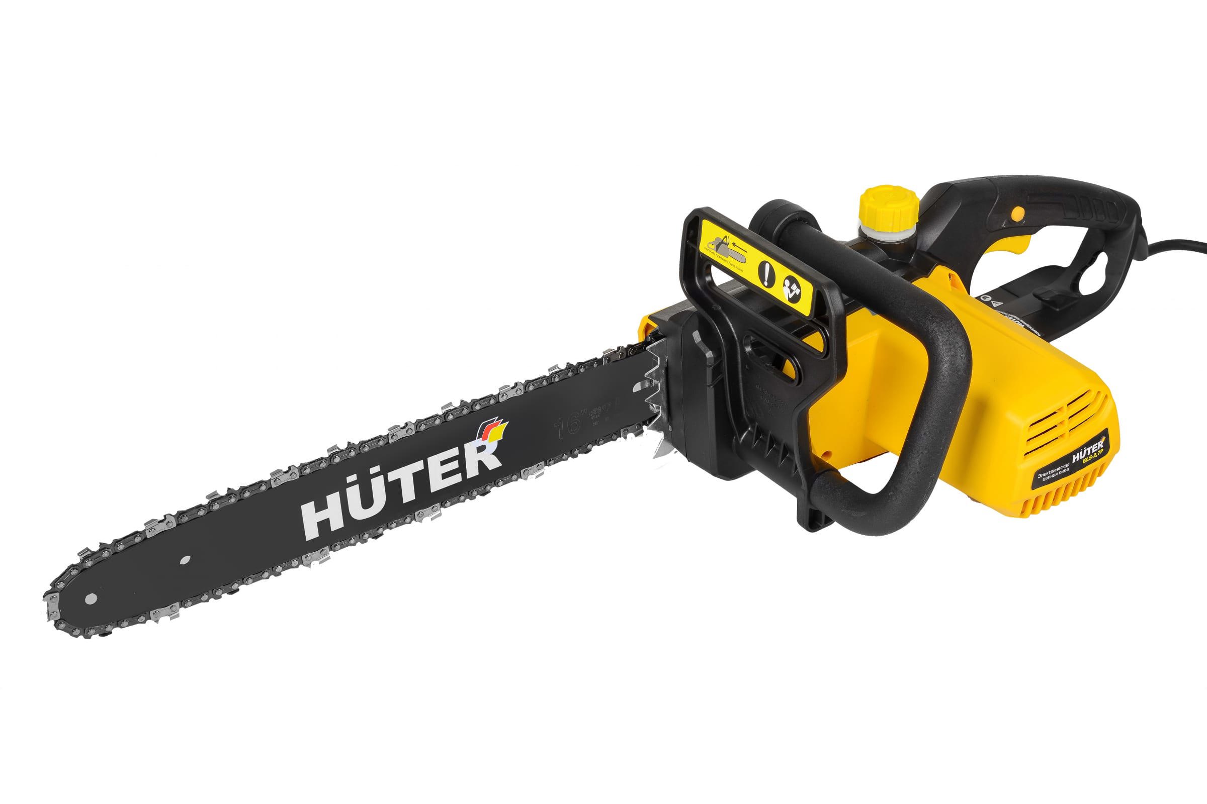 Изображение товара Электропила Huter ELS-2,7P 2000 Вт, шина 40 см, автоматическая смазка