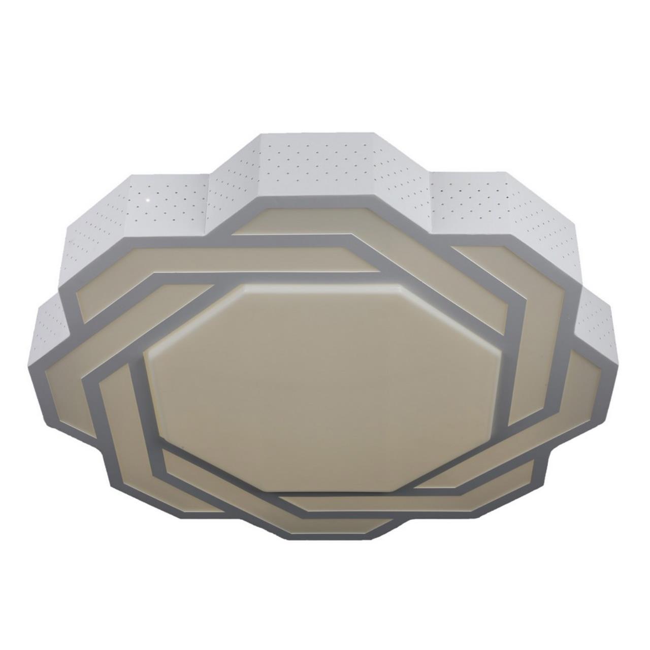 Изображение товара Люстра потолочная светодиодная Omnilux Oml-195-70634 2 м² нейтральный белый свет цвет белый