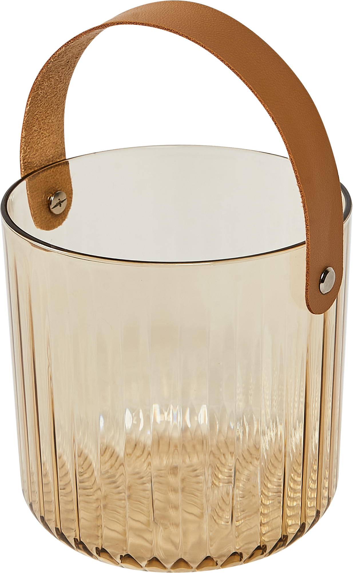 Изображение товара Корзина для фруктов пластиковая бронзовая 13 см прочная и удобная