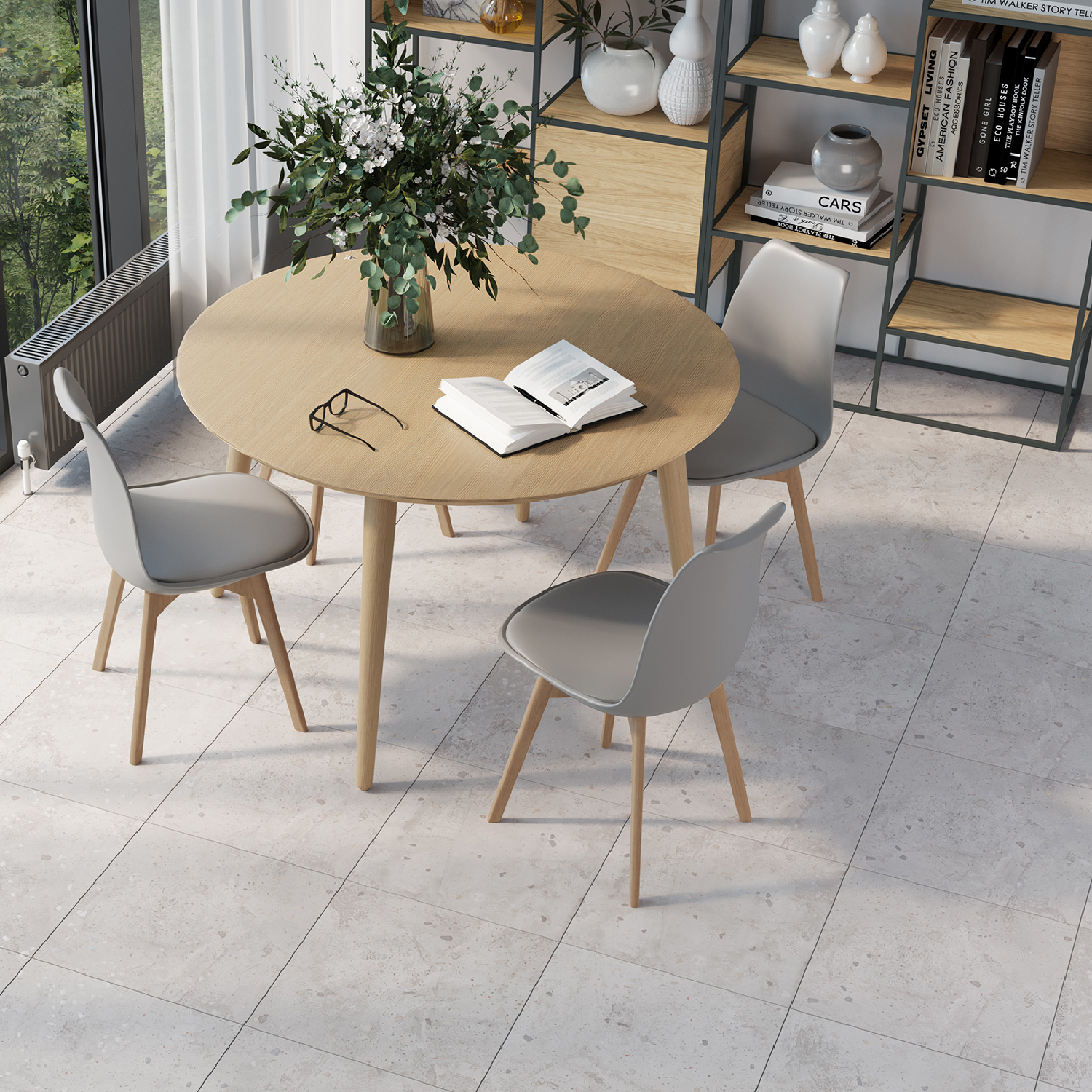 Изображение товара Глазурованный керамогранит LB Ceramics Форсса 6246-0111 45x45 см