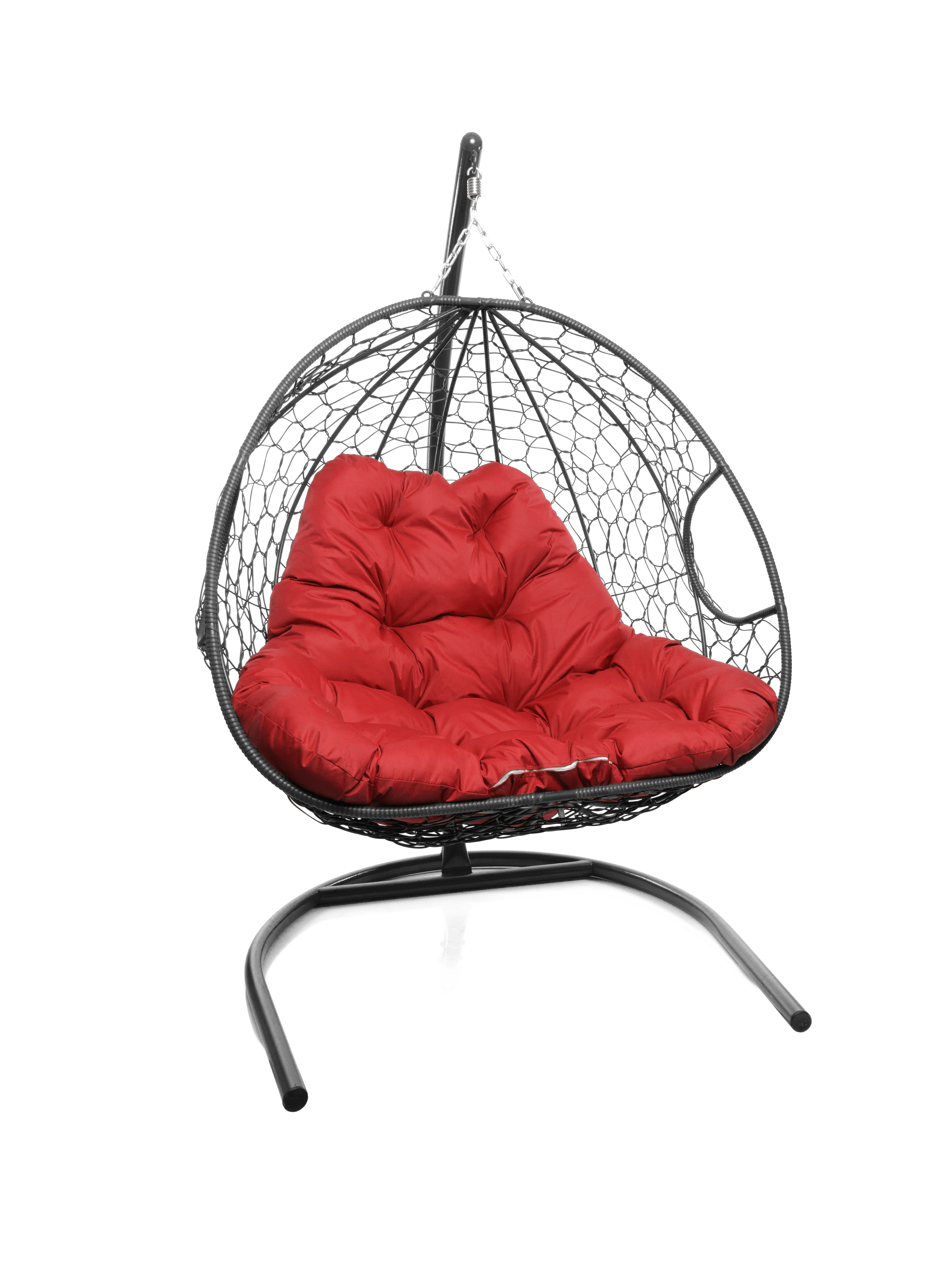 Изображение товара Кресло подвесное M-group 11450306 для двоих серый серебристый