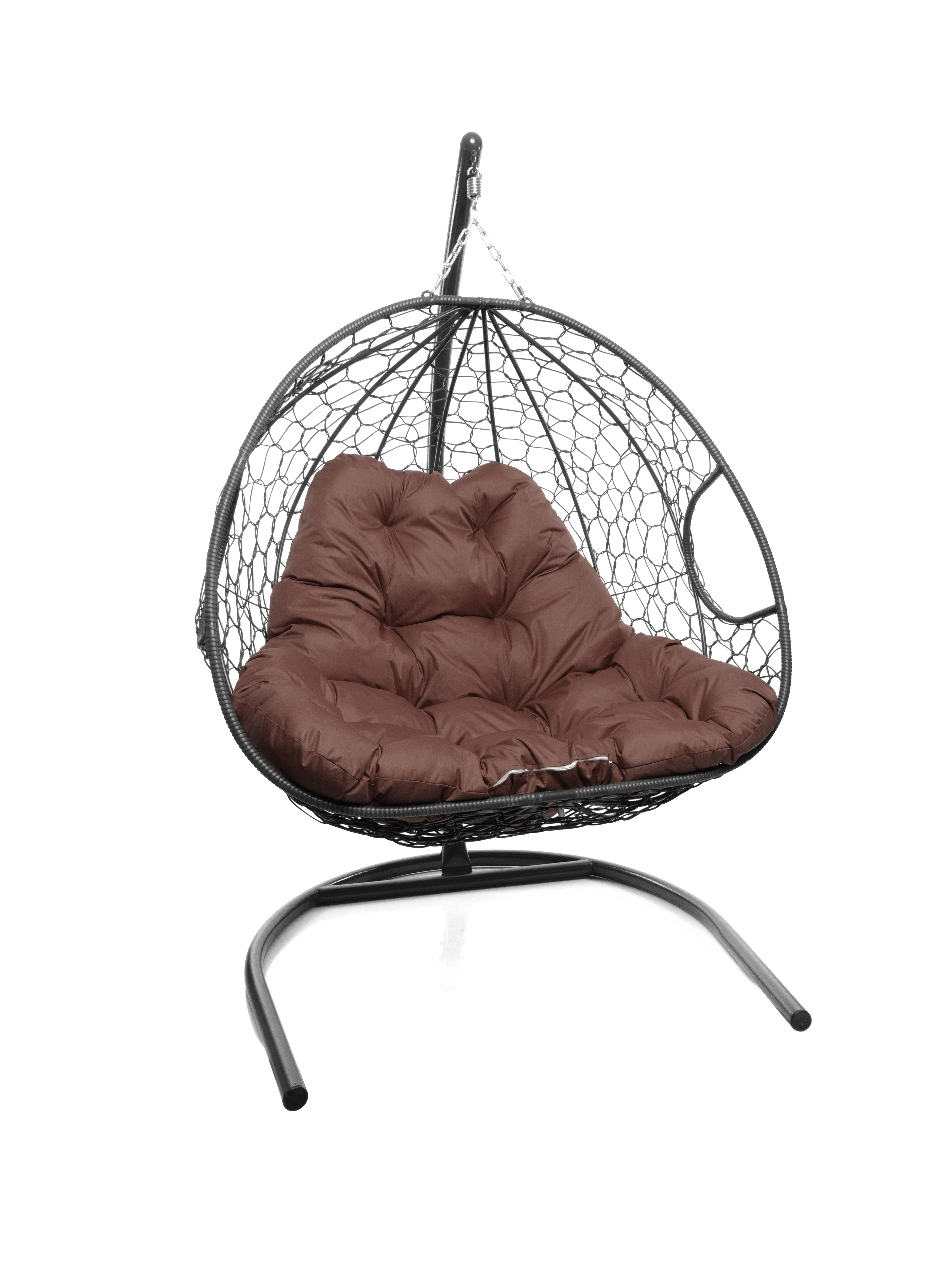 Изображение товара Кресло подвесное для двоих M-group 11450305 серый/серебристый Россия 2 местное